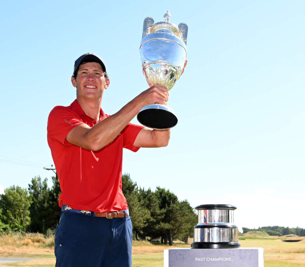 Christo Lamprecht Wins The Amateur Championship Men S Golf Georgia