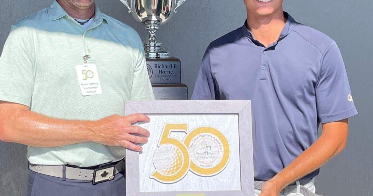 Aidan Kramer Wins Rice Planters Amateur Men S Golf Georgia Tech