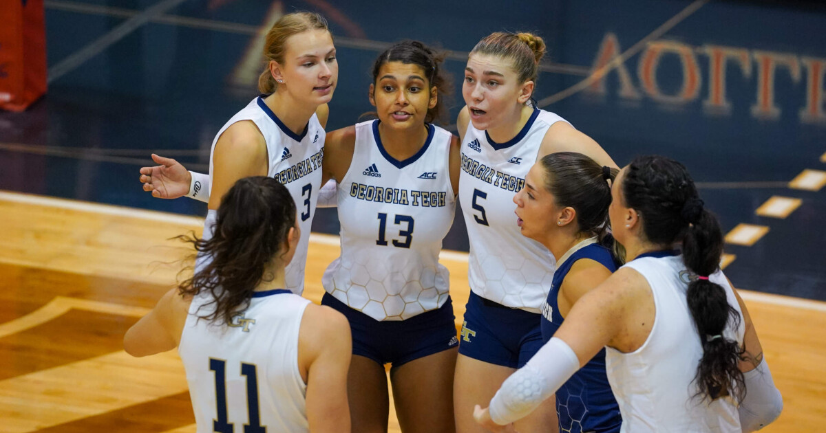 No. 11 Tech Volleyball to Face Florida State and Miami in Home