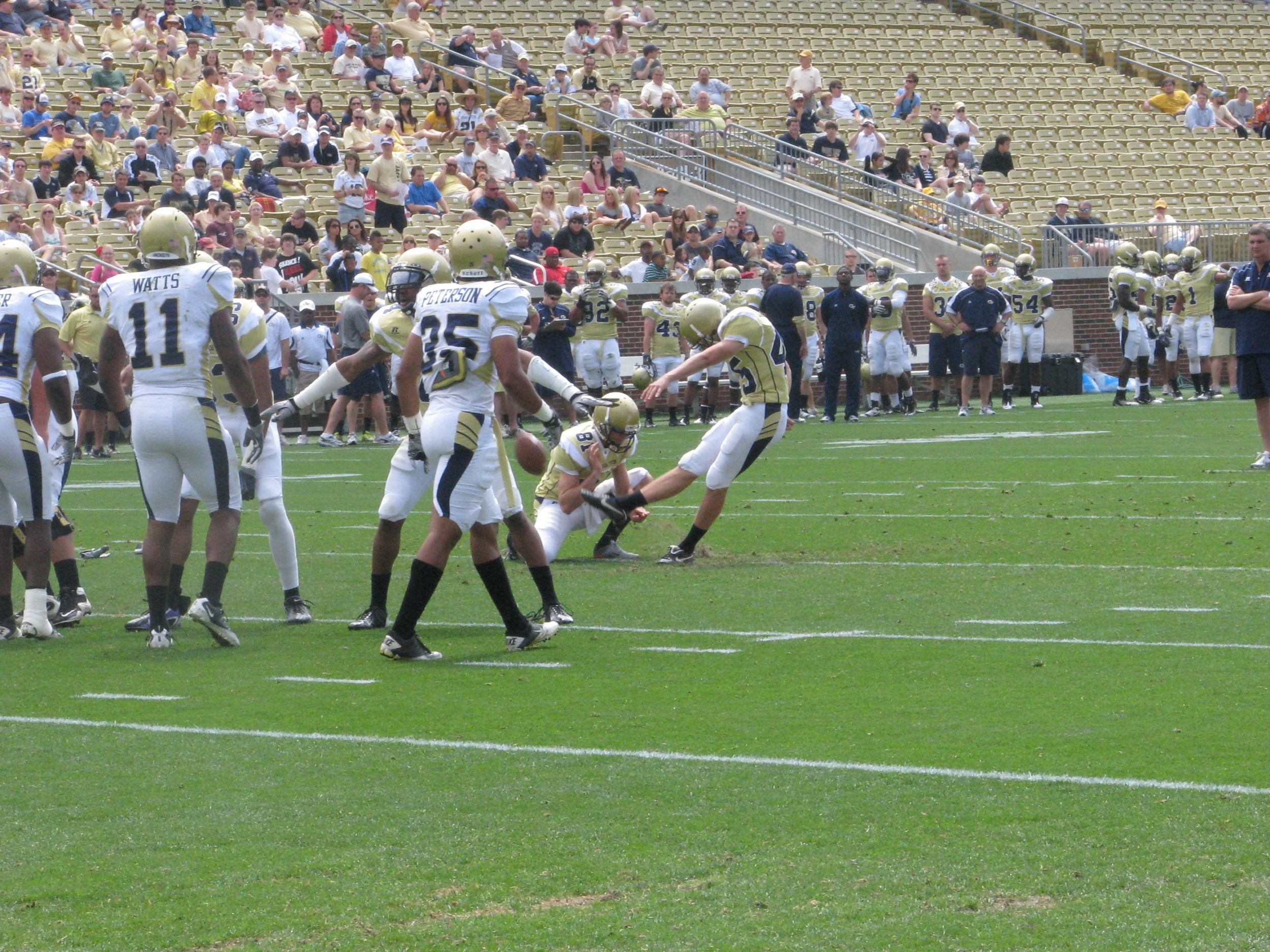 2011 Georgia Tech T-Day Game