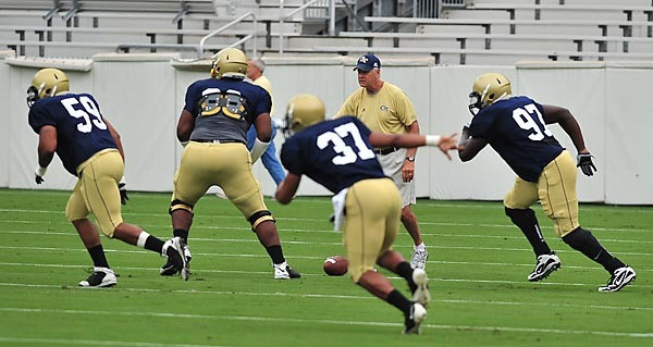 Georgia Tech FootballScrimmage PracticeAugust 14, 2010Bobby Dodd StadiumAl Groh