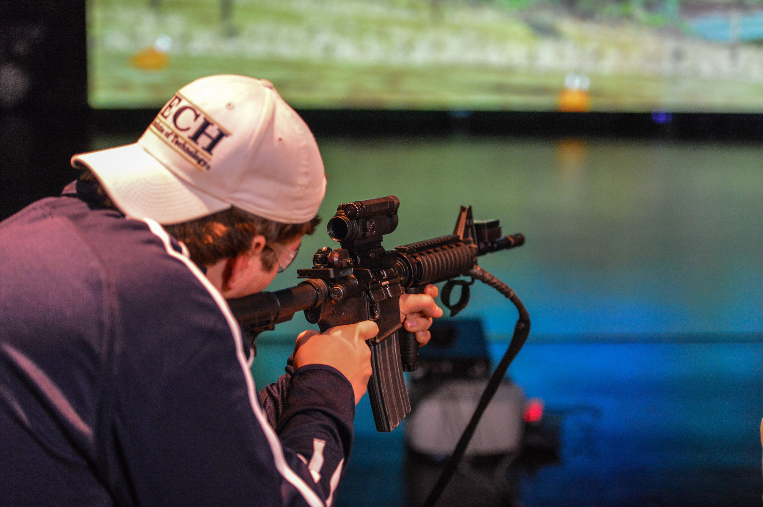 Georgia Tech players travelled to Fort Bliss for Day 2 of the 2012 Sun Bowl.