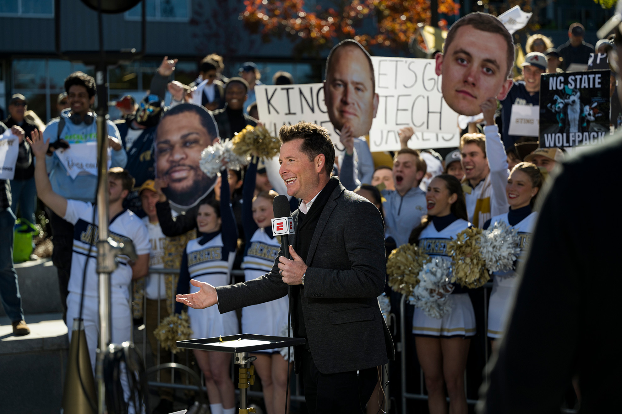 SportsCenter on Campus Returns to Georgia Tech for Football Opener
