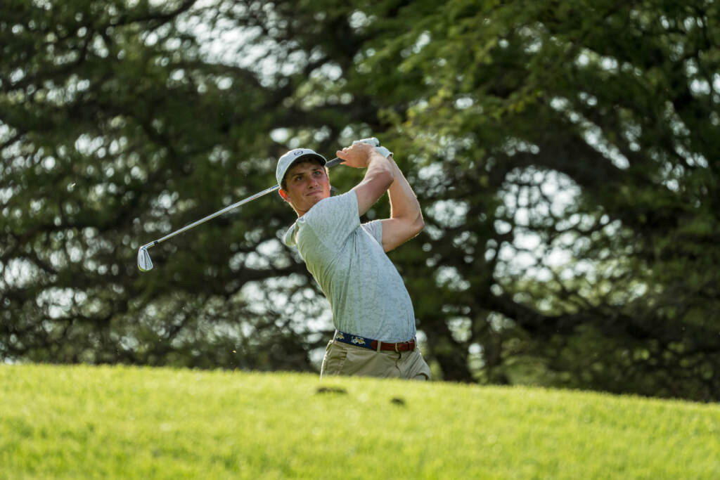 GALLERY Senior Golfer Aidan Kramer Men's Golf — Tech Yellow