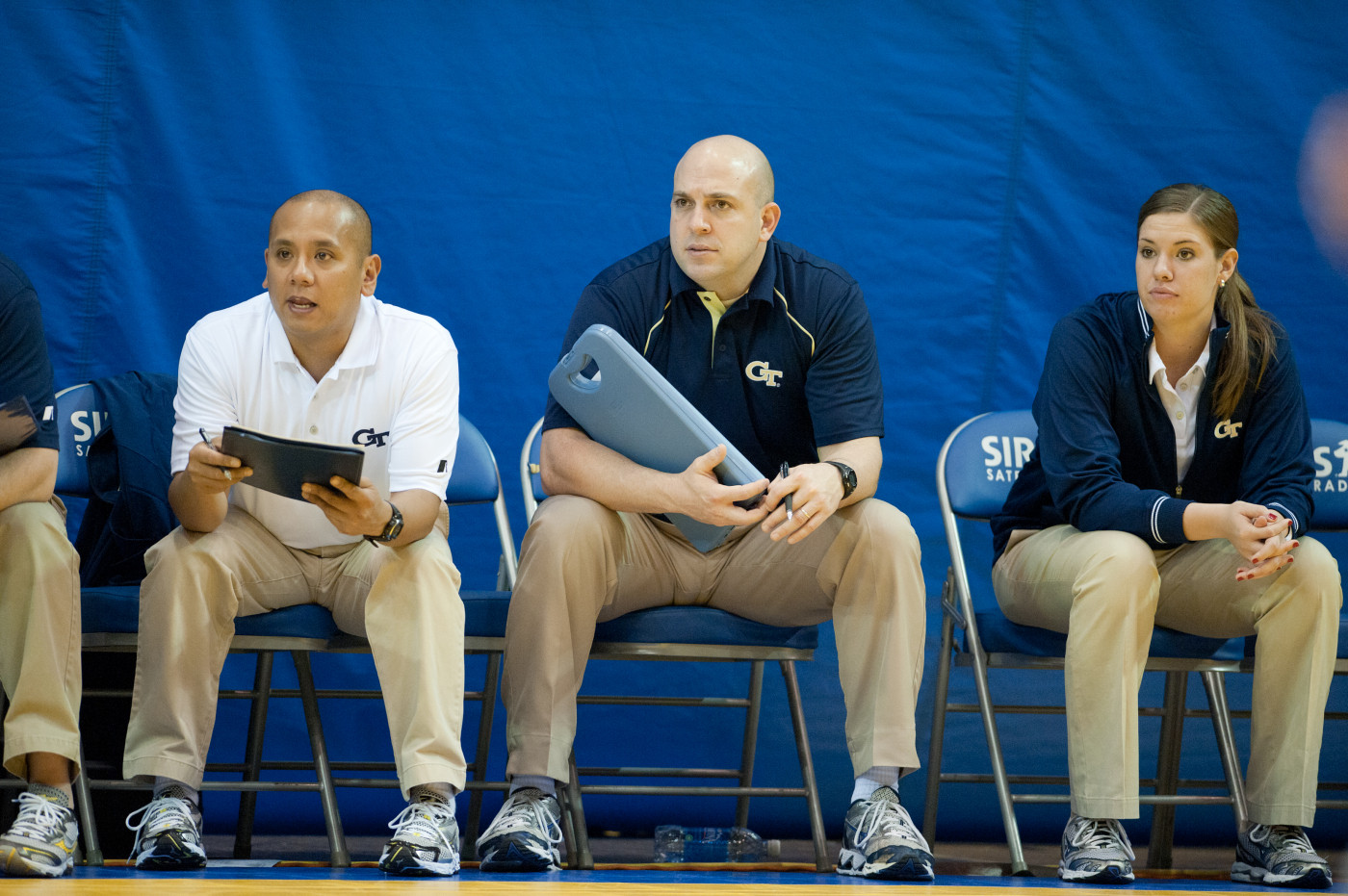 Assistant Coaches Ed Tolentino and Chuck CrawfordCopyright 2009 Michael Chen