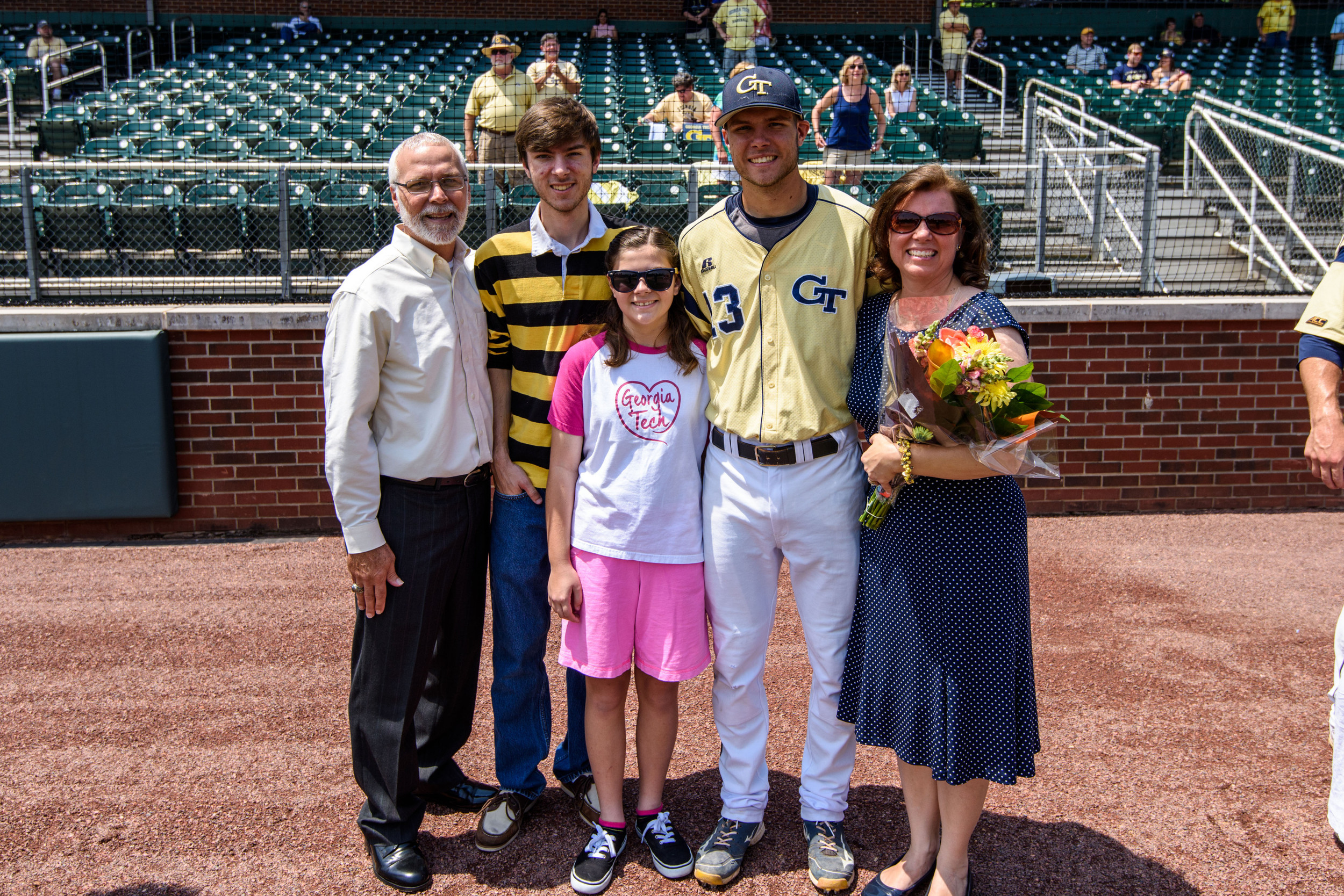 Thomas Smith (13) and family