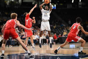 First Team Workout in McCamish Pavilion