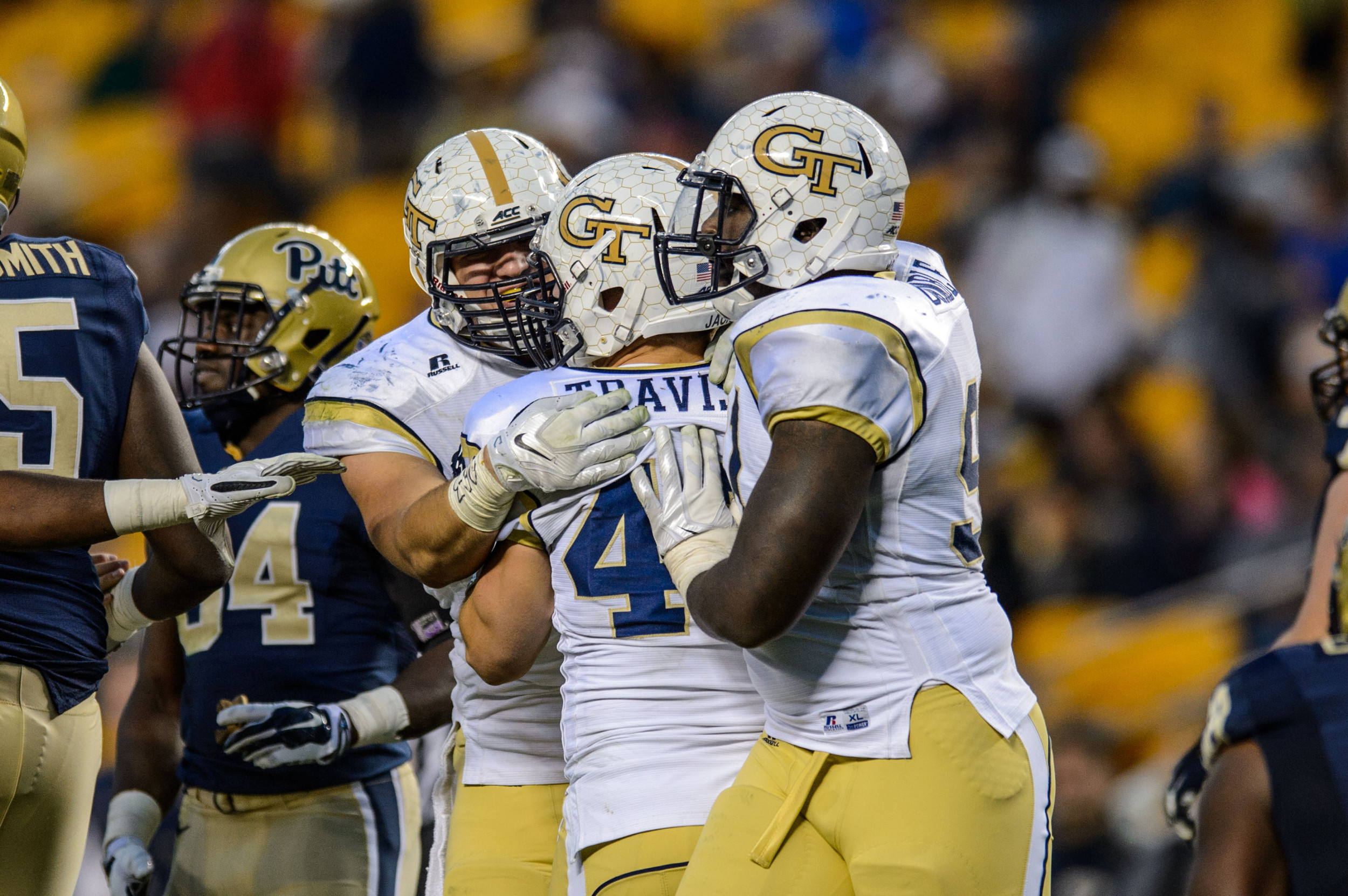 Patrick Gamble (91), Adam Gotsis (96), Kyle Travis (43)