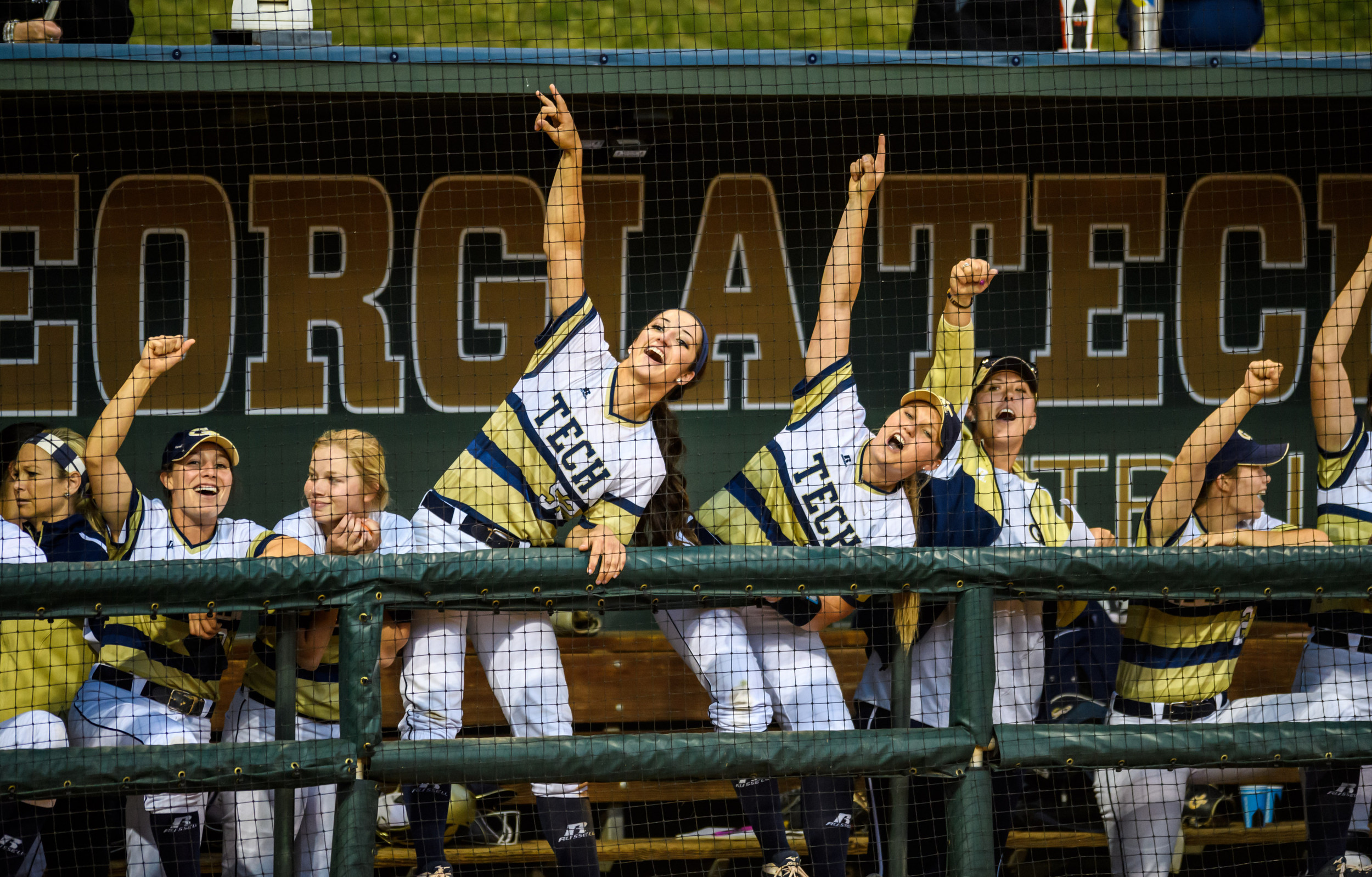Brooke Barfield (5), Malea Bell (9), Rachael Bonitatibus (2), Jessica Kowalewicz (13), Samantha Pierannunzi (52), Assistant Coach Sage Woodham