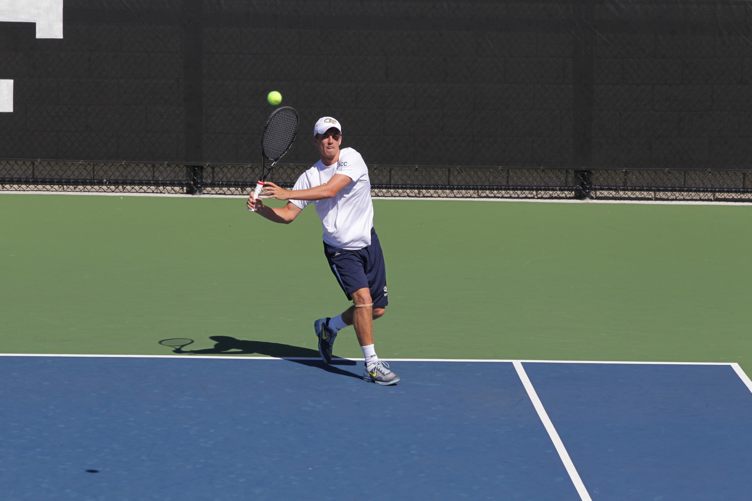 Colin Edwards at the 2013 USTA/ITA Southeast Regional, Ken Byers Tennis Complex, Atlanta, Ga.