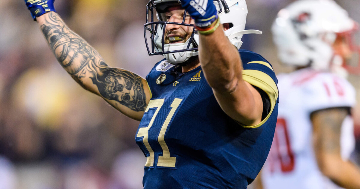 Cottrell Signs with Jaguars Football — Tech Yellow Jackets