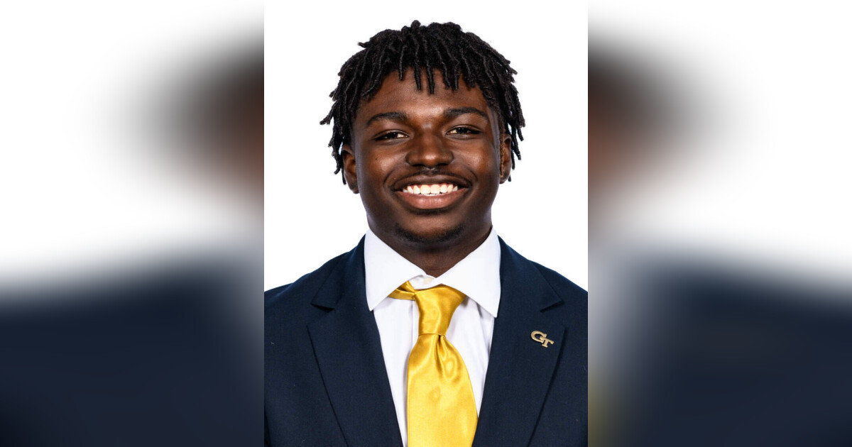 Jamal Haynes Football Tech Yellow Jackets