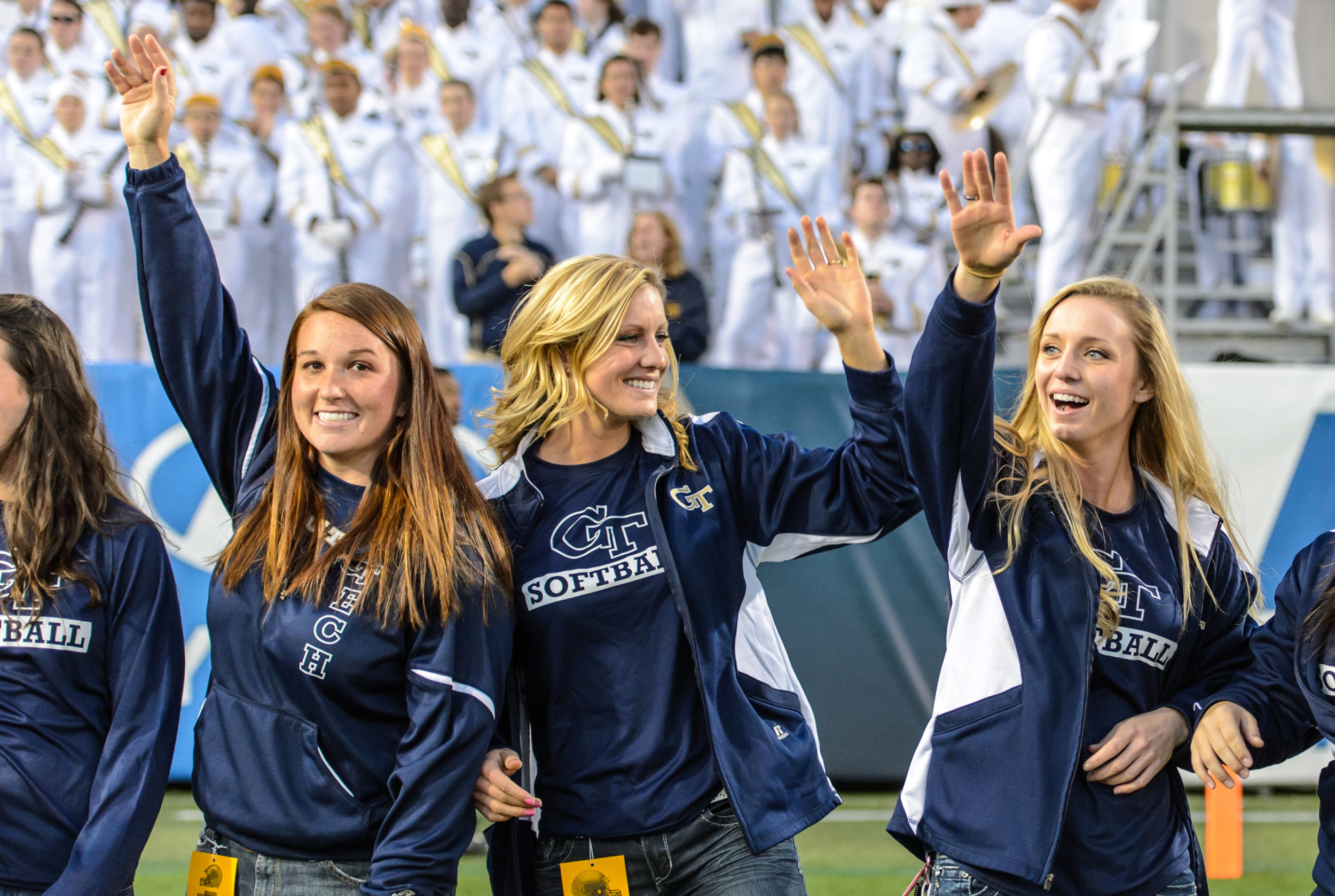 Georgia Tech Softball receives their 2012 ACC Championship Rings.