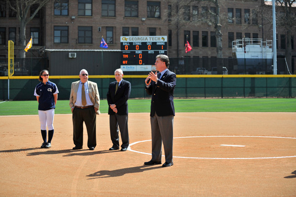 Shirley Clements Mewborn Field Ribbon Cutting Ceremony: March 10, 2009