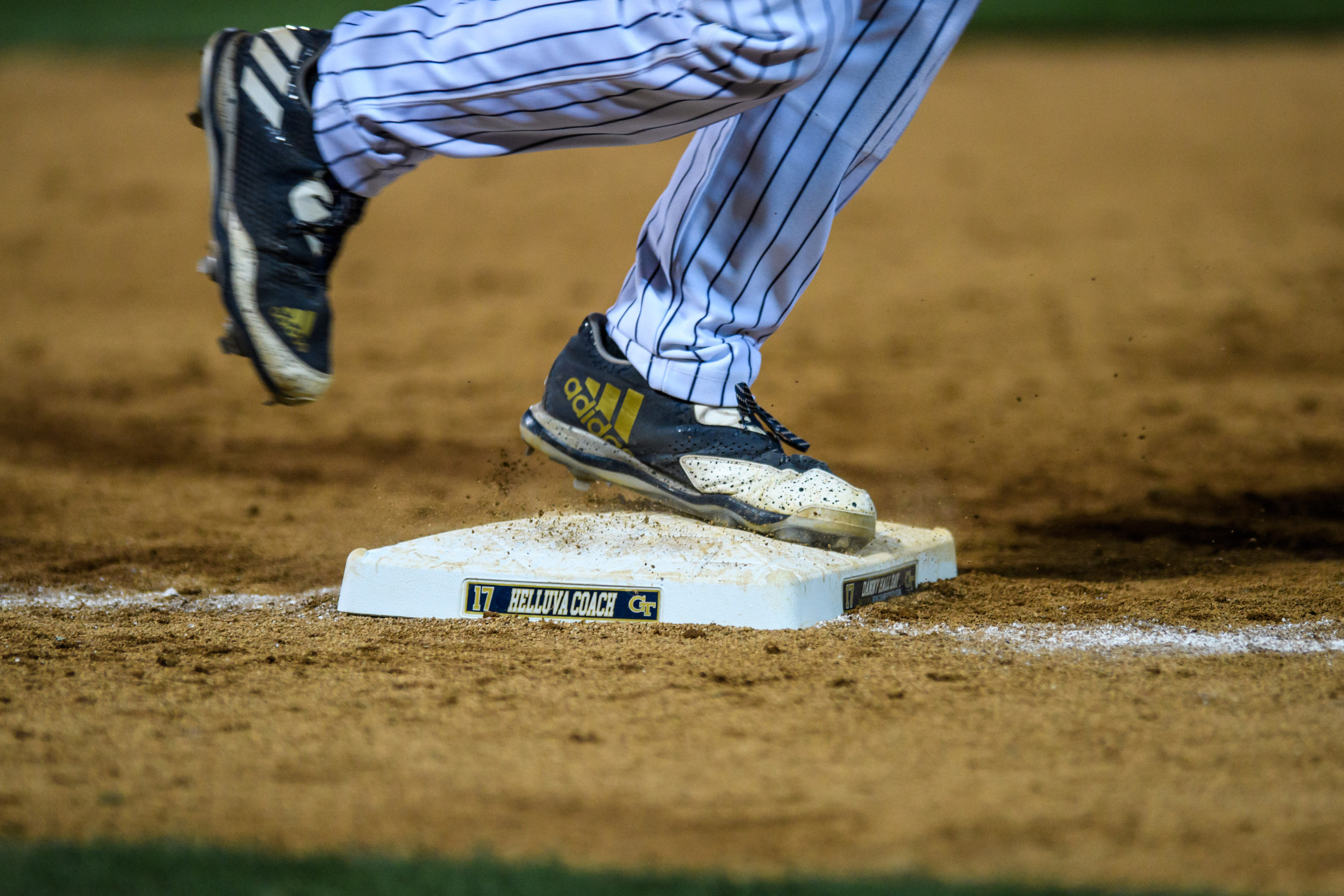 Special commemorative bases for Danny Hall Day