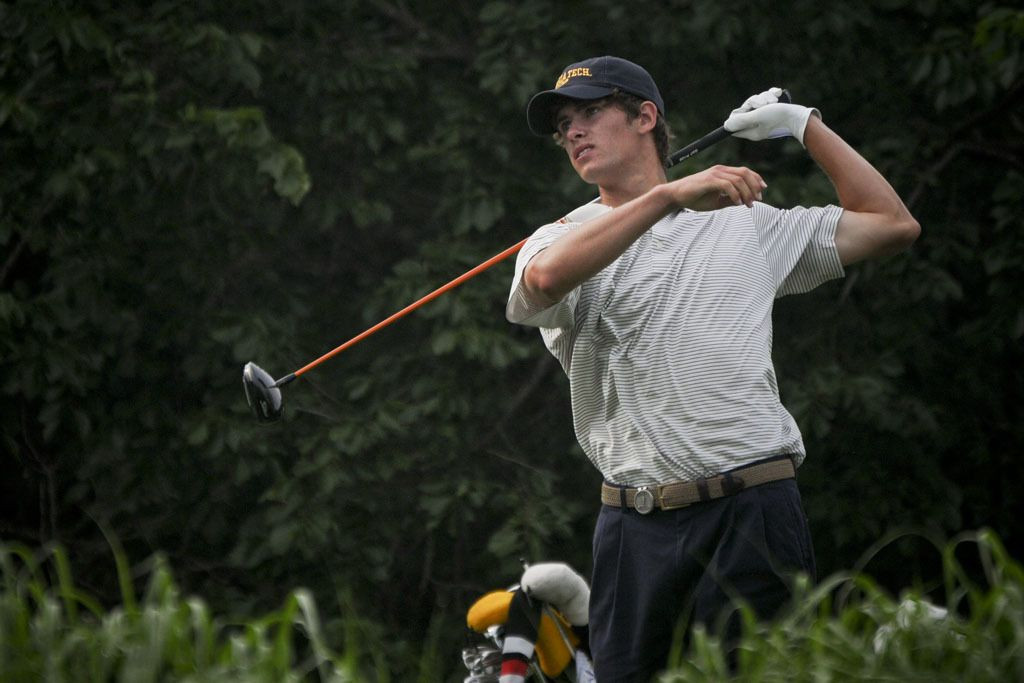 James White during round 2 of the NCAA Golf Championship, June 1, 2011