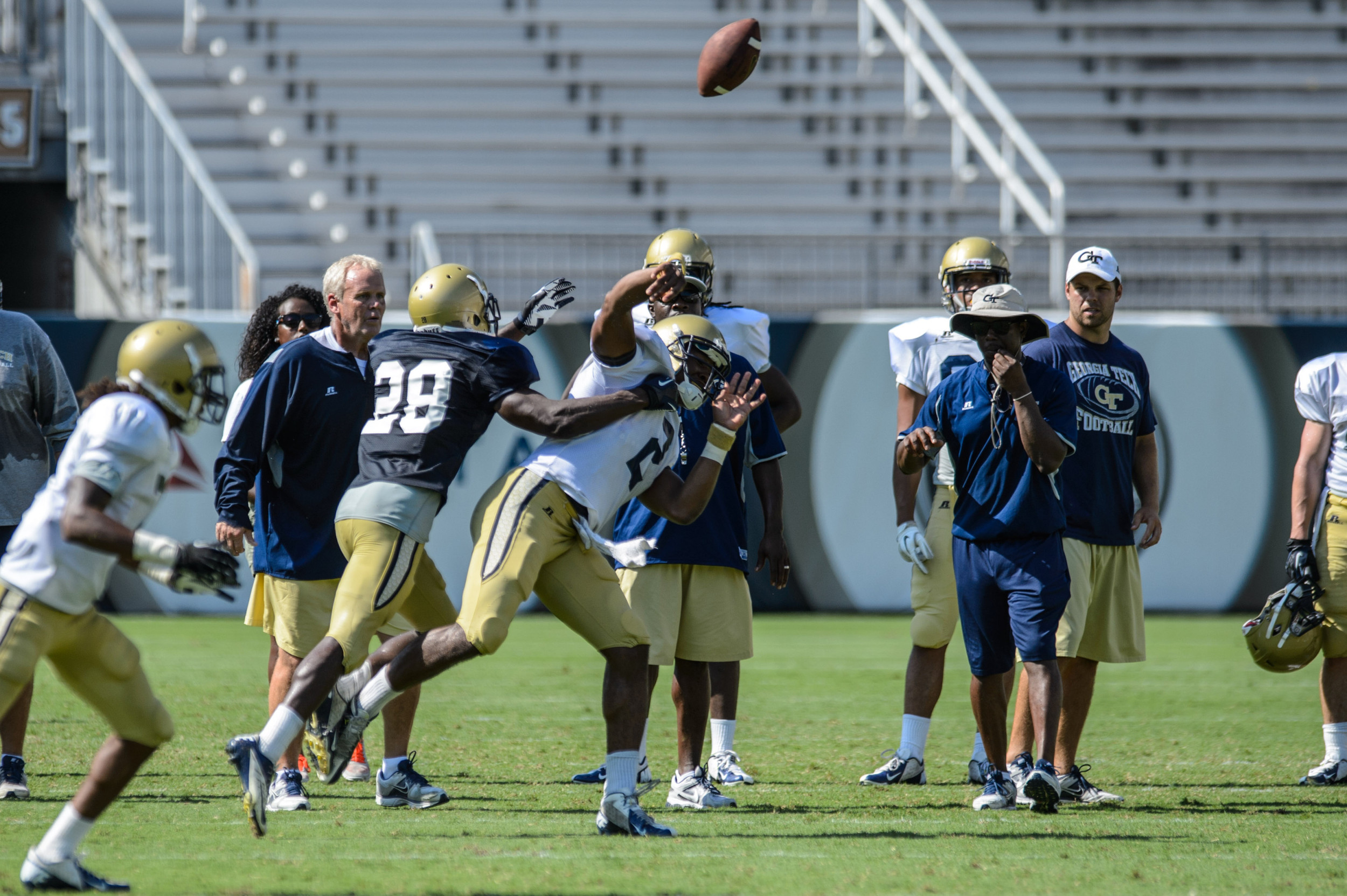 First Scrimmage of #GTCAMP13