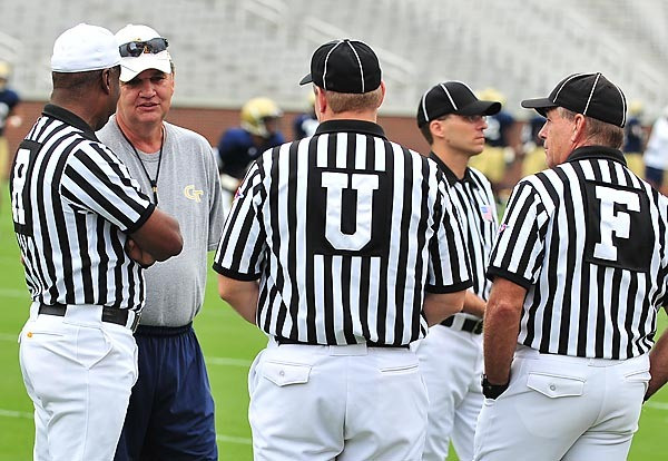 Georgia Tech FootballScrimmage PracticeAugust 14, 2010Bobby Dodd StadiumPaul Johnson