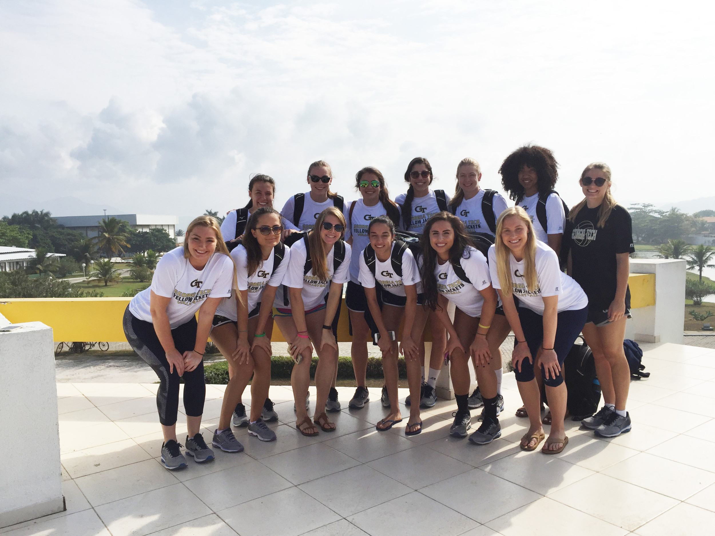 At the training facility!