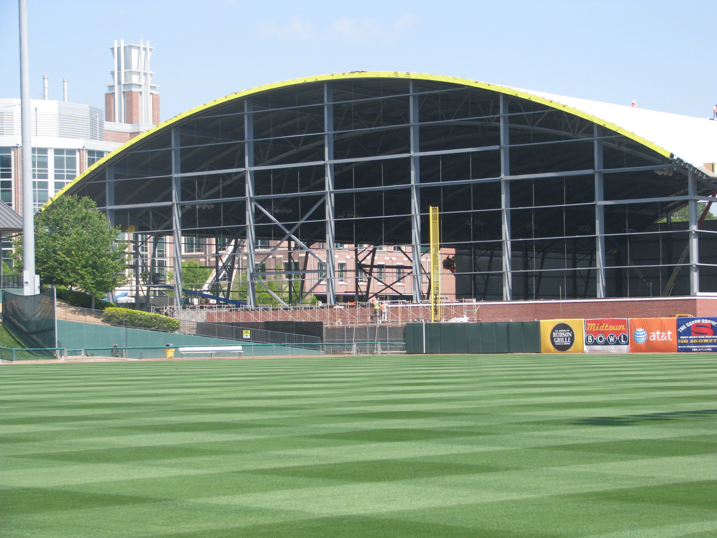 Week 19 - Photo taken on May 10, 2011 - Brock Indoor Football Practice Facility
