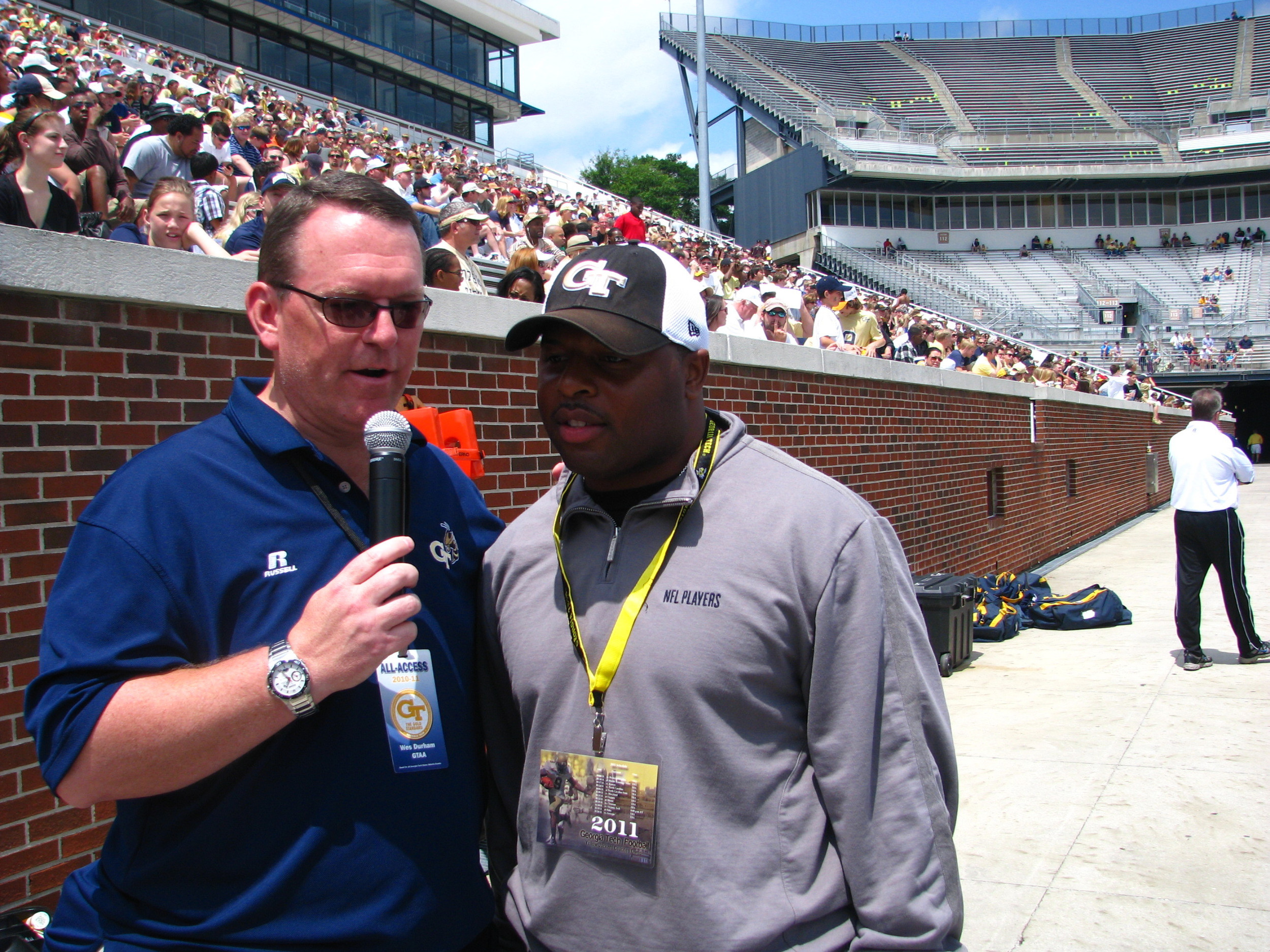 Joe Burns - 2011 Georgia Tech T-Day Game
