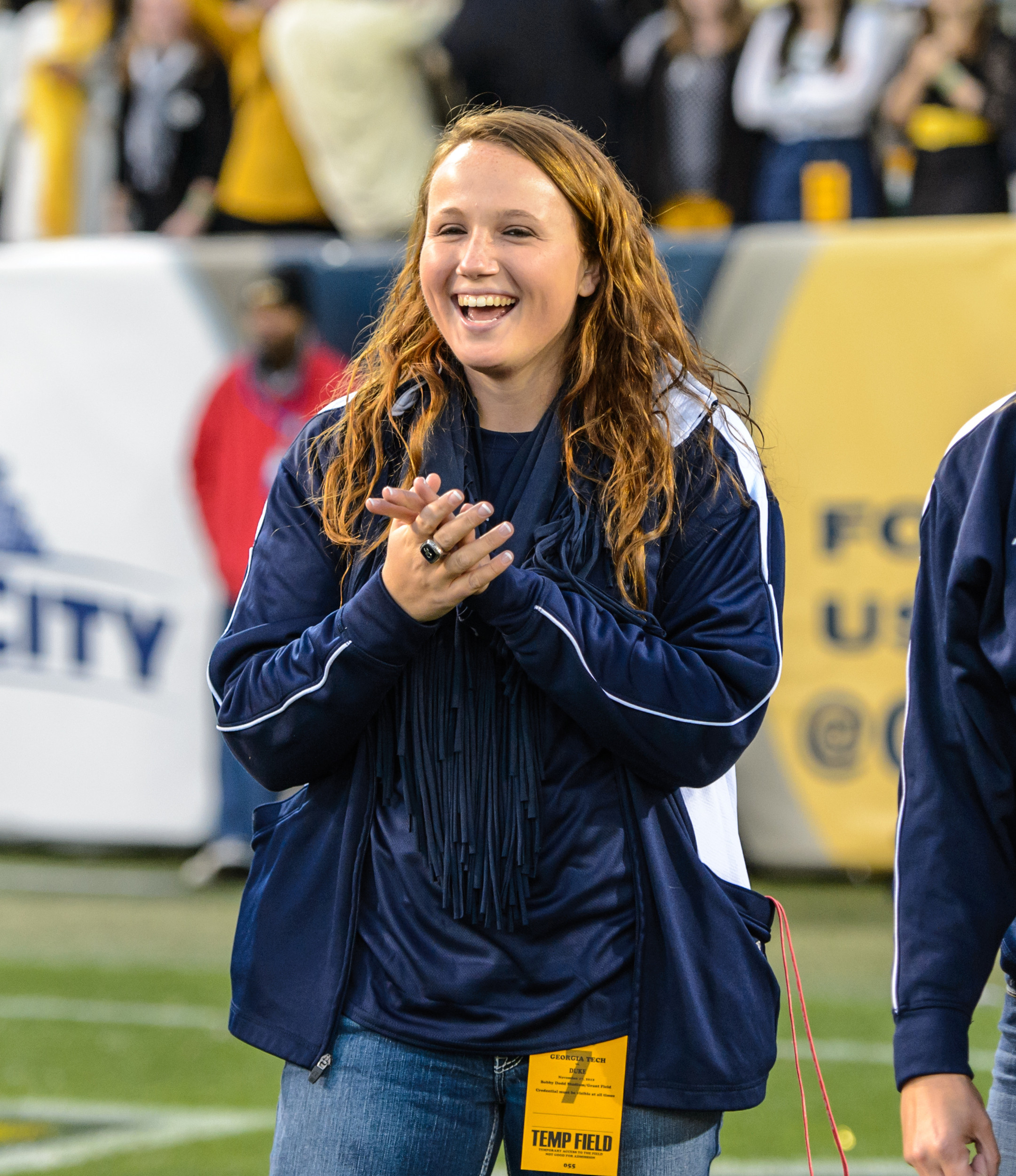 Georgia Tech Softball receives their 2012 ACC Championship Rings.