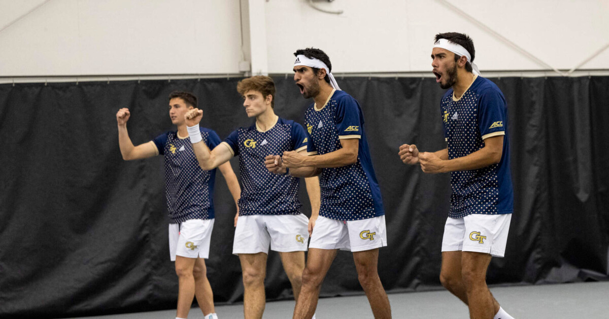 Men s Tennis Earns National Ranking Georgia Tech Yellow Jackets