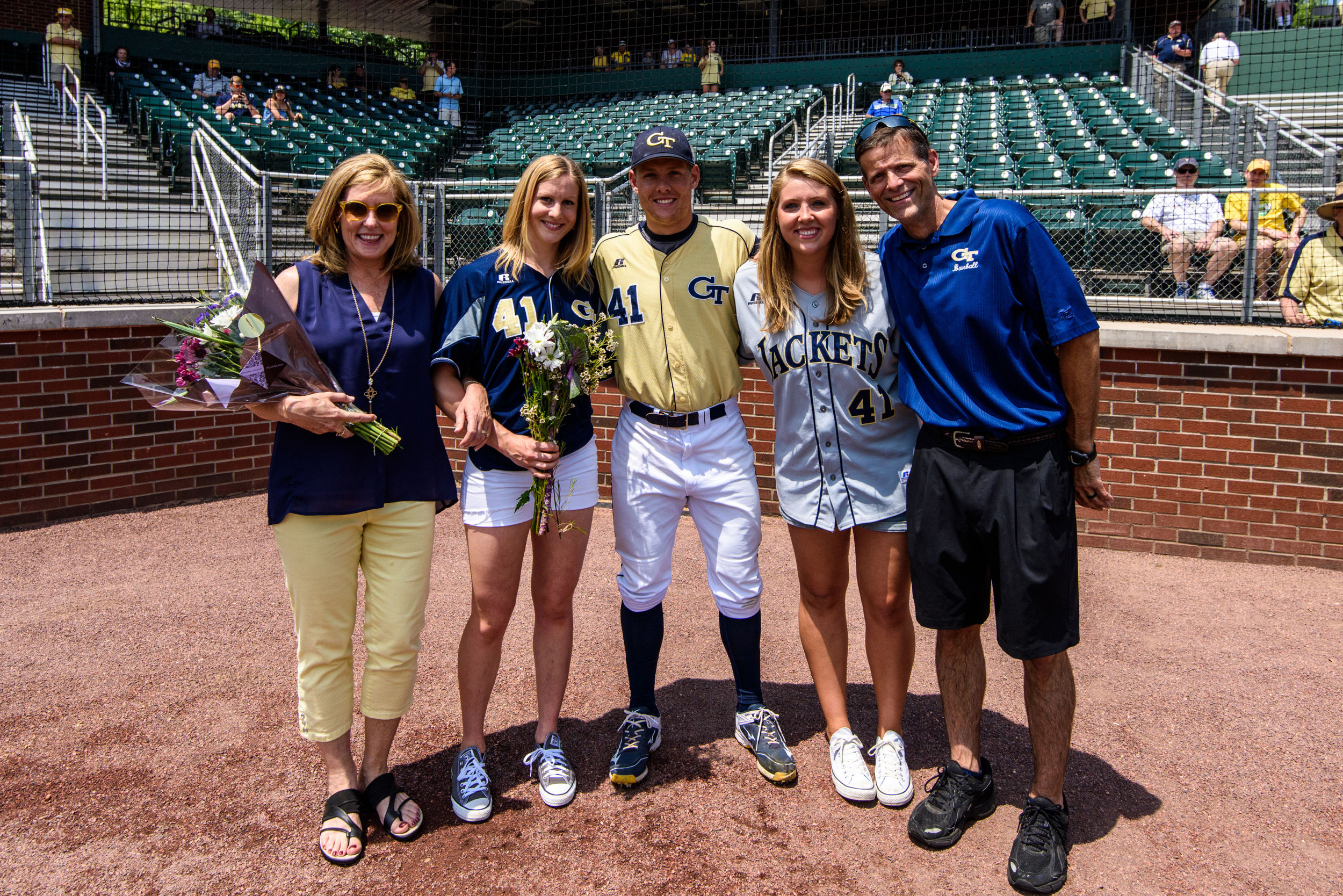 Devin Stanton (41) and family