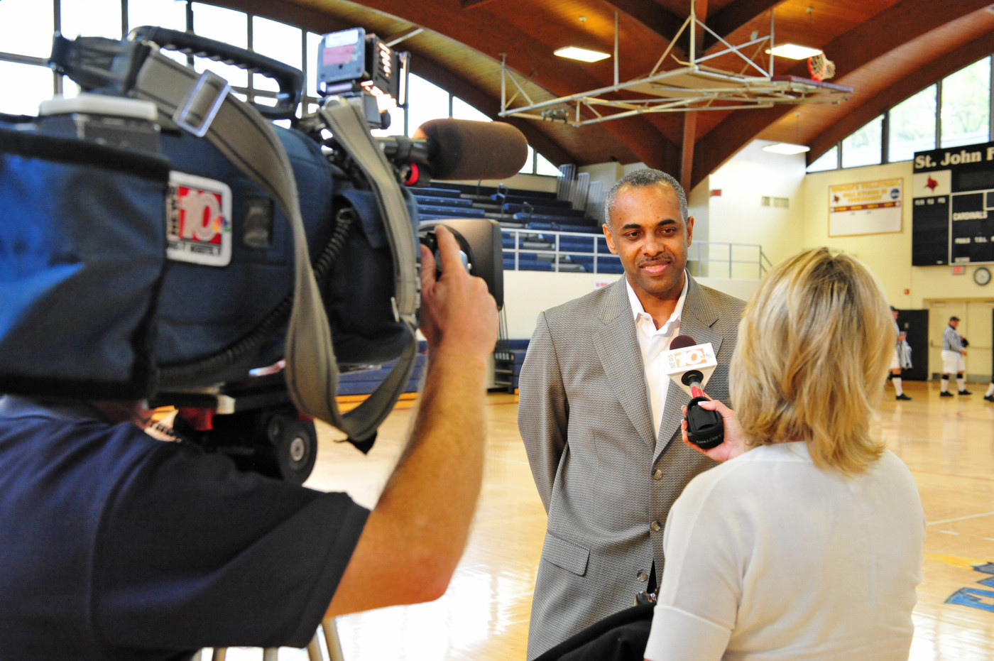 Paul Hewitt at the 2010 St. John Fisher College Commencement exercises.