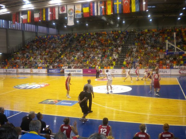 Danielle Hamilton-Carter and Frida Fogdemark at 2010 European Championships