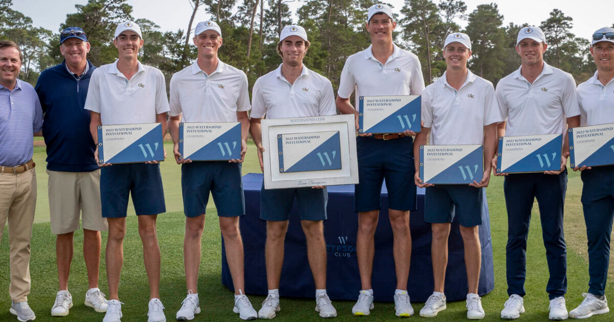 Gallery Tech Wins Watersound Invitational Men's Golf