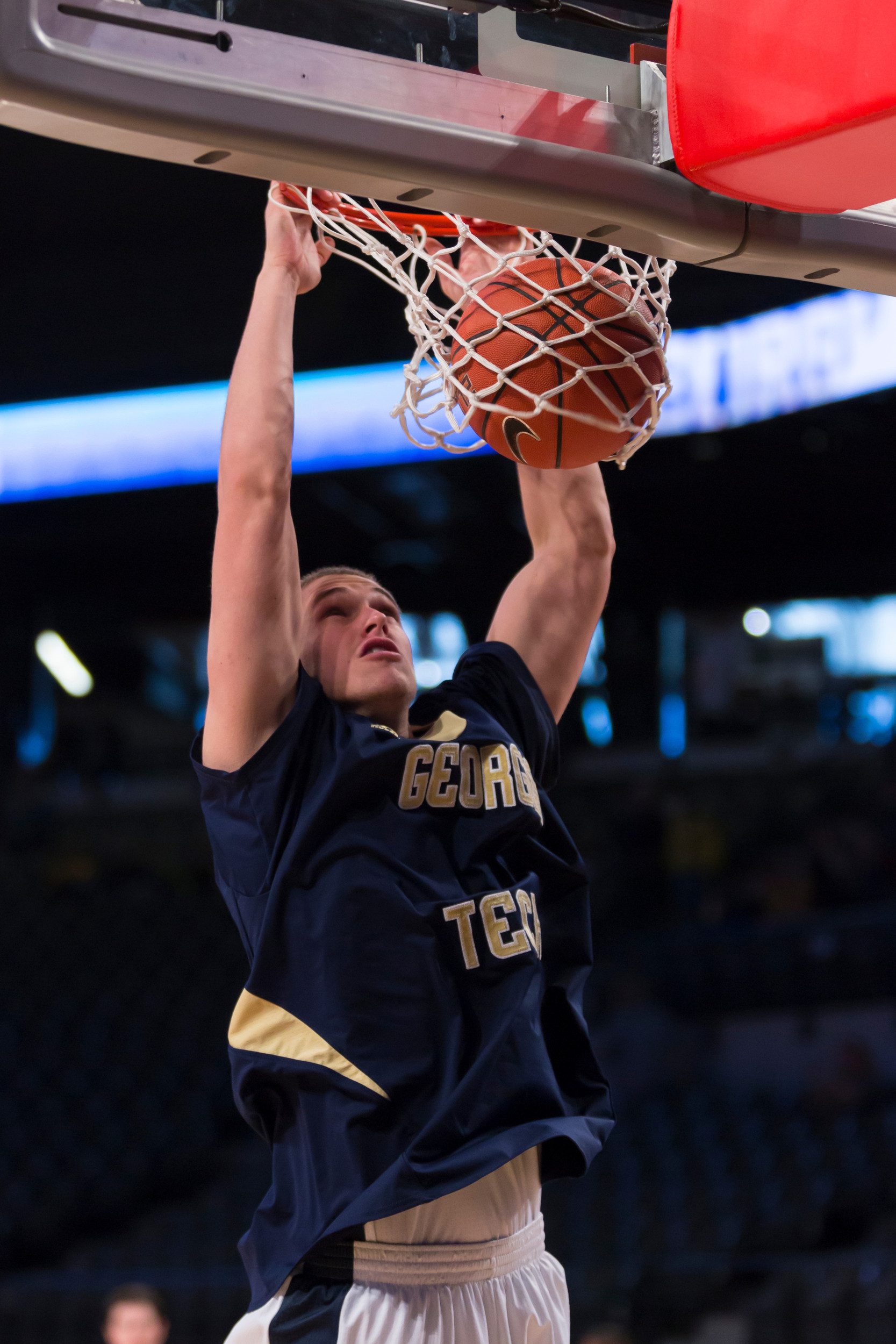 Rand Rowland vs. Boston College, January 25, 2015, McCamish Pavilion