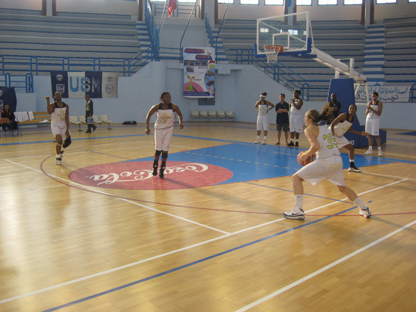 Game two vs the Tunisian National Team