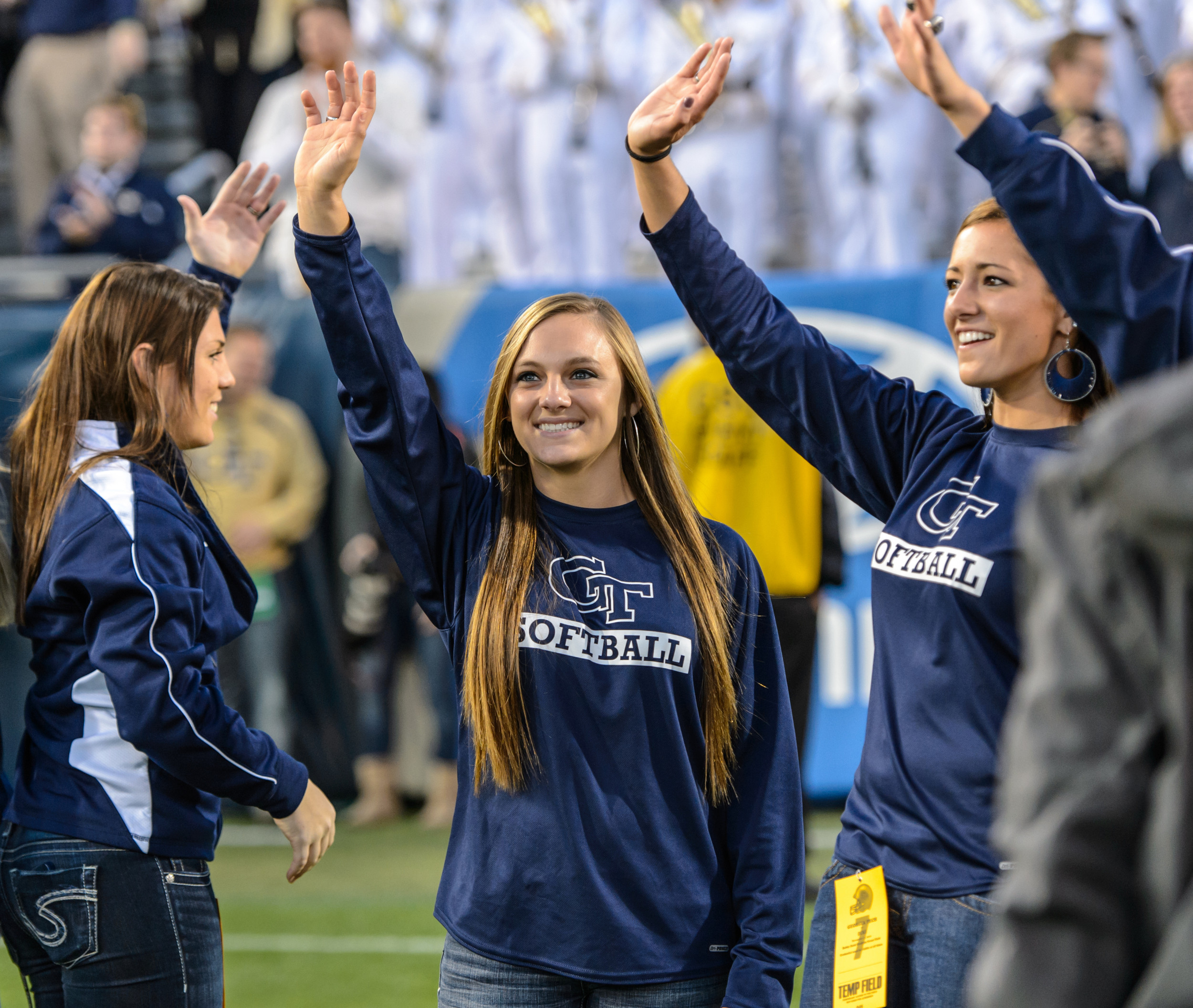 Georgia Tech Softball receives their 2012 ACC Championship Rings.