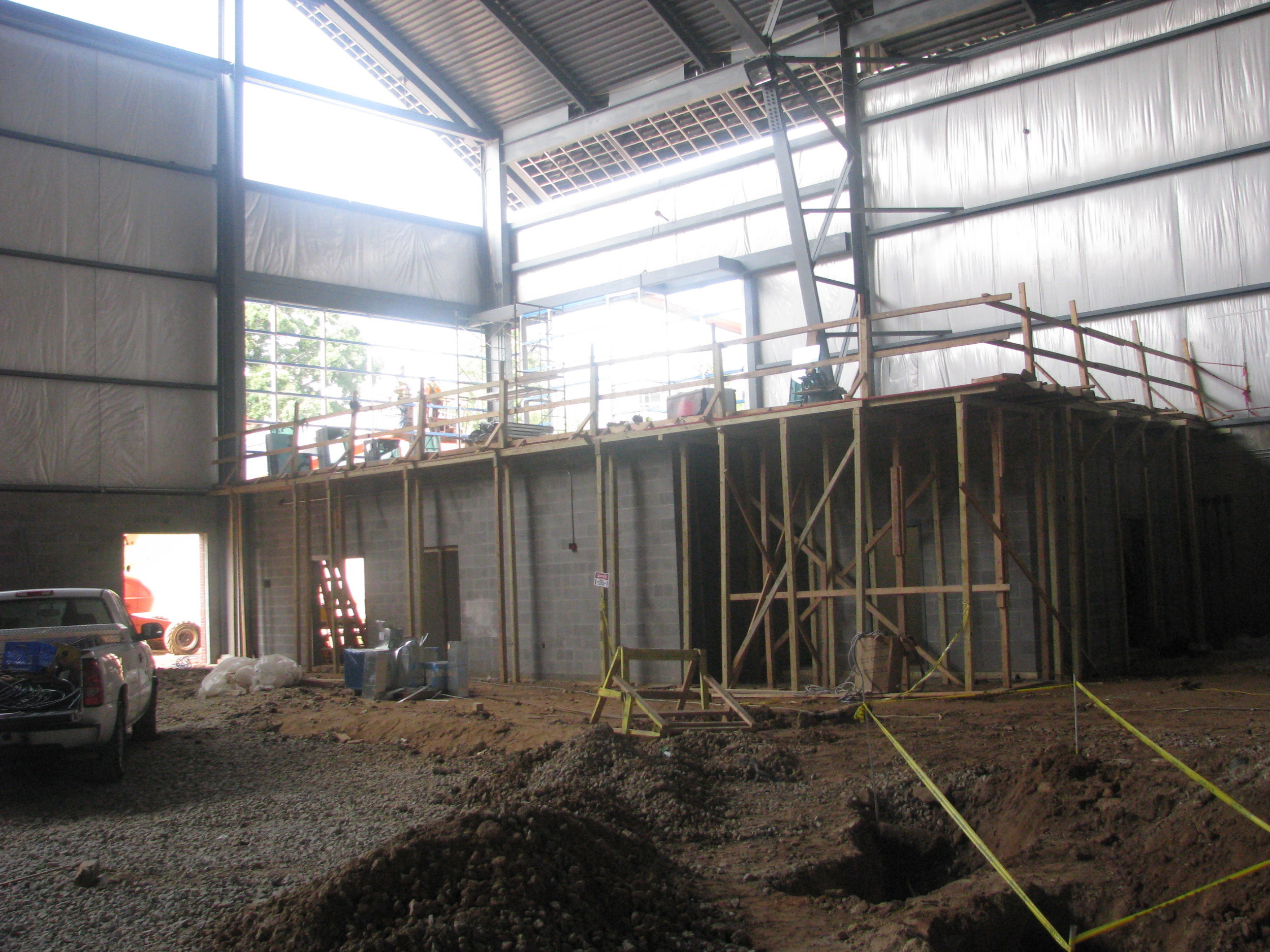 Photo taken on June 9, 2011 - Brock Indoor Football Practice Facility