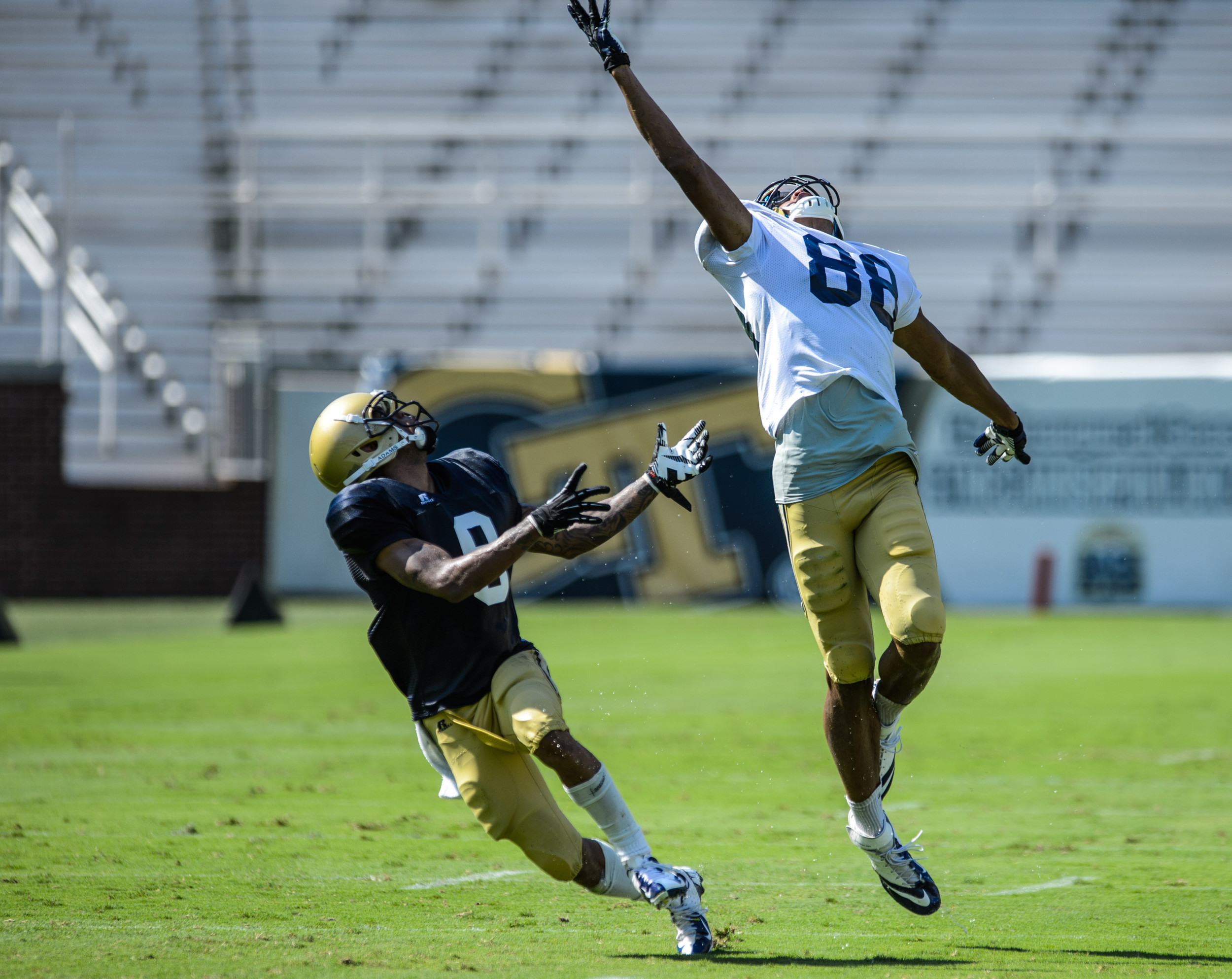 First Scrimmage of #GTCAMP13