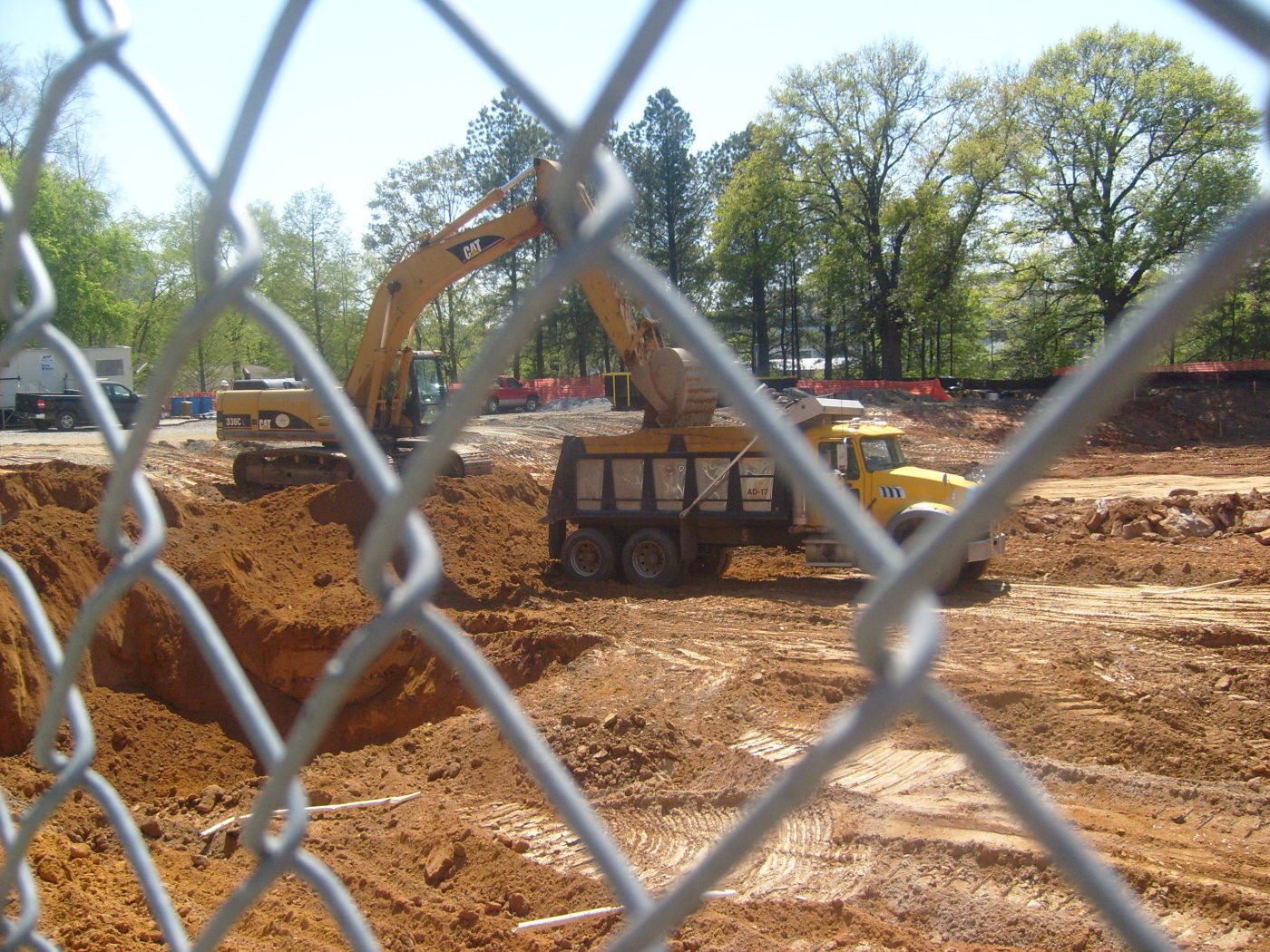 Georgia Tech Softball Complex Construction(April 17, 2008 update)