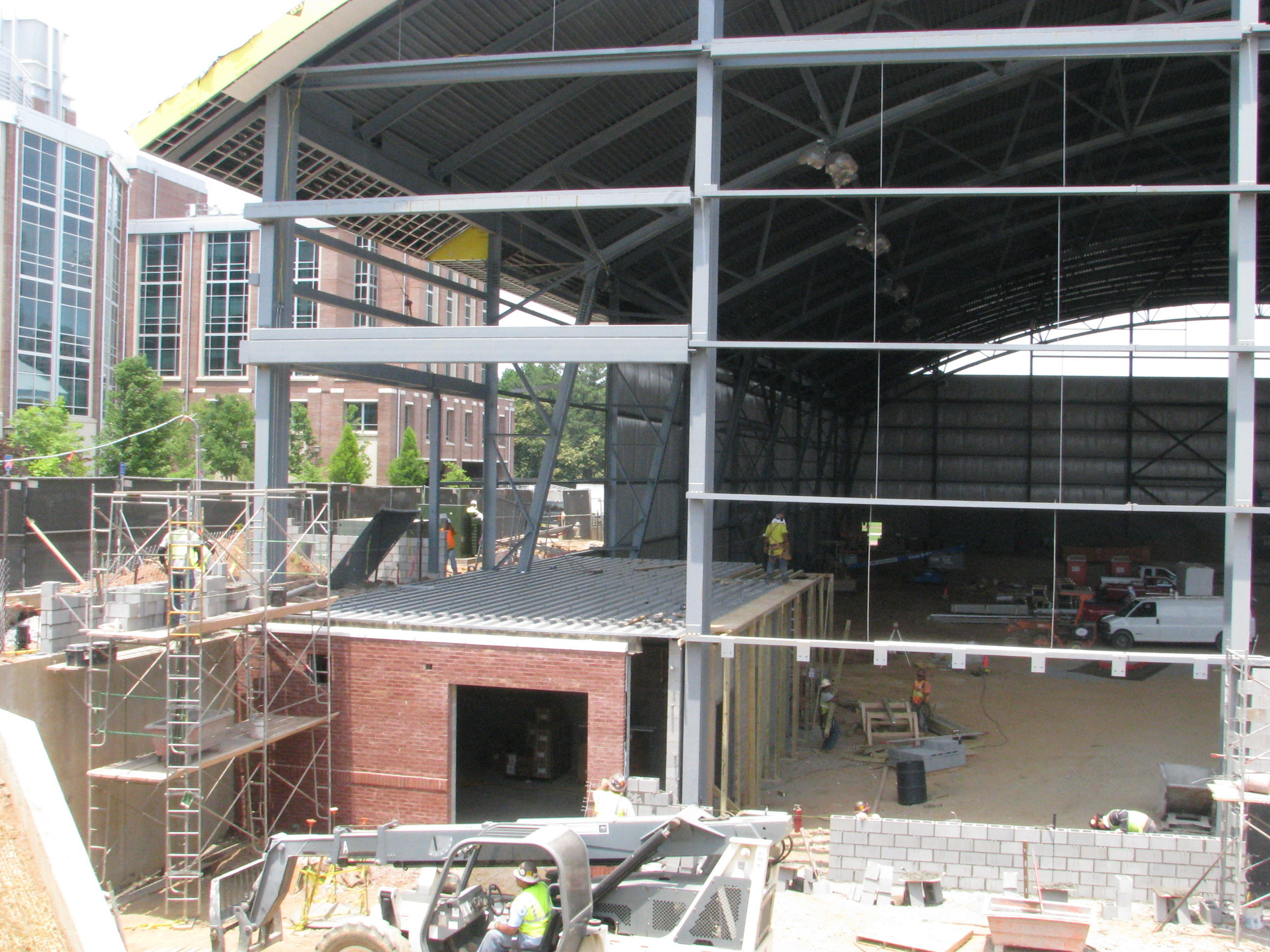 Week 21 - Photo taken on May 24, 2011 - Recruiting platform being built