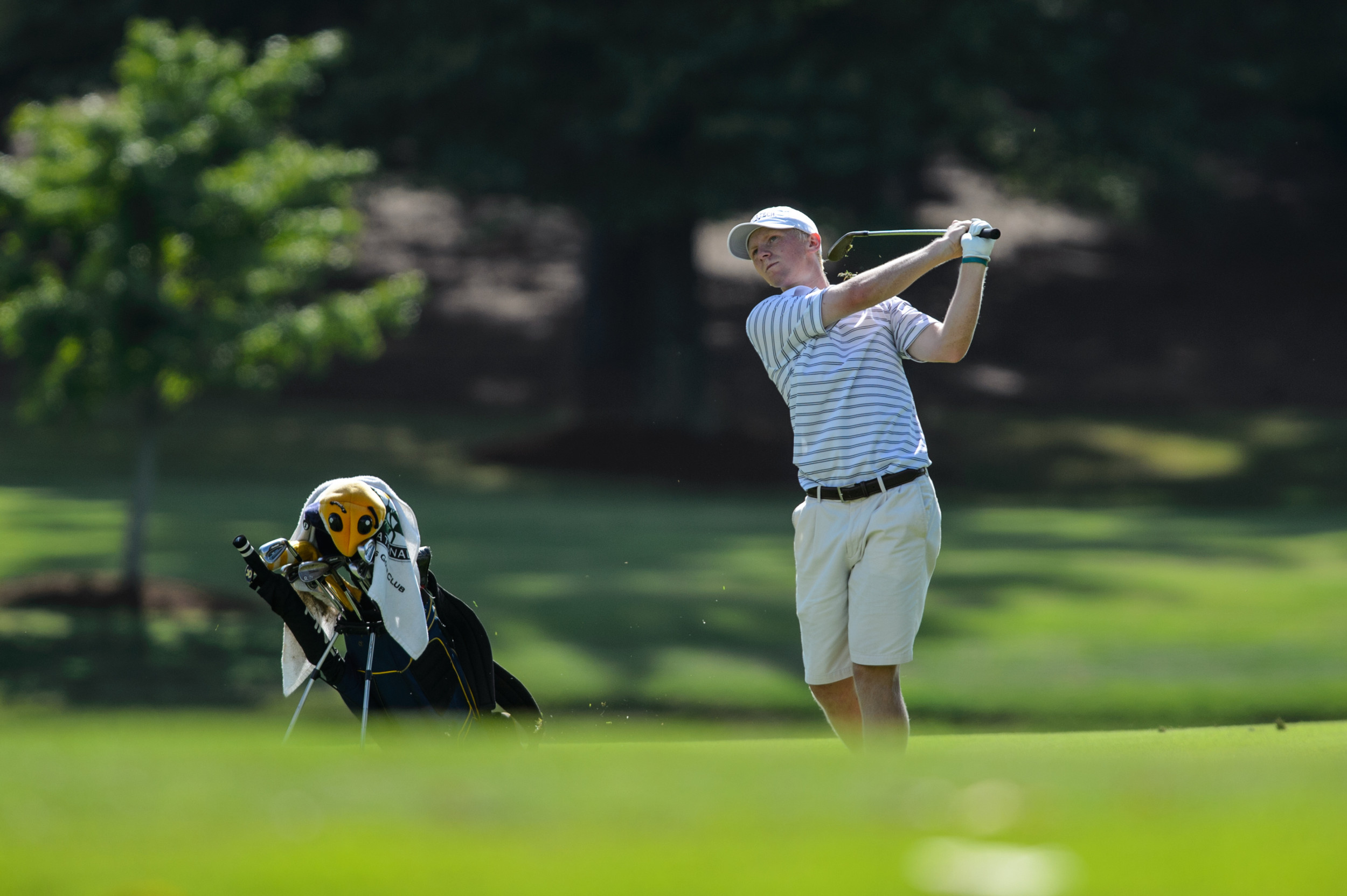Anders Albertson during team qualifying at East Lake Golf Club, August 31, 2012