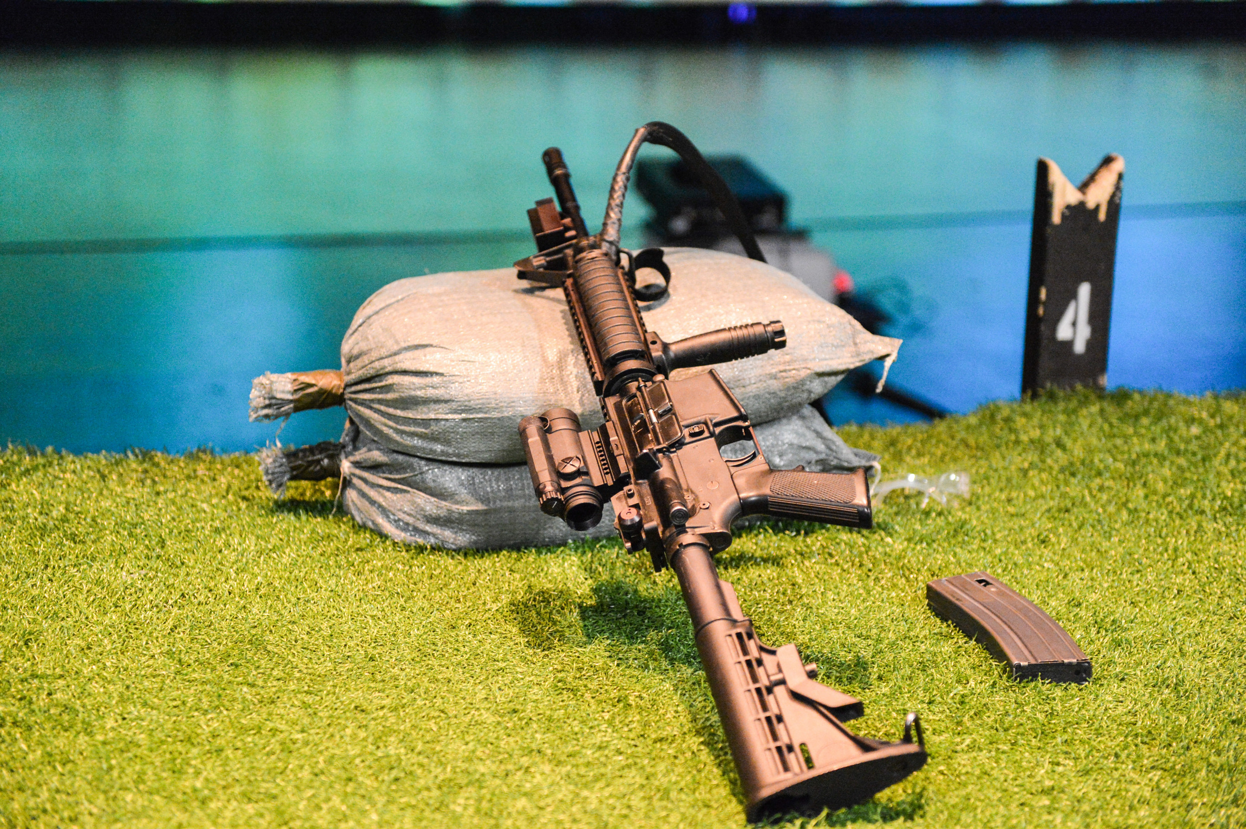 Georgia Tech players travelled to Fort Bliss for Day 2 of the 2012 Sun Bowl.