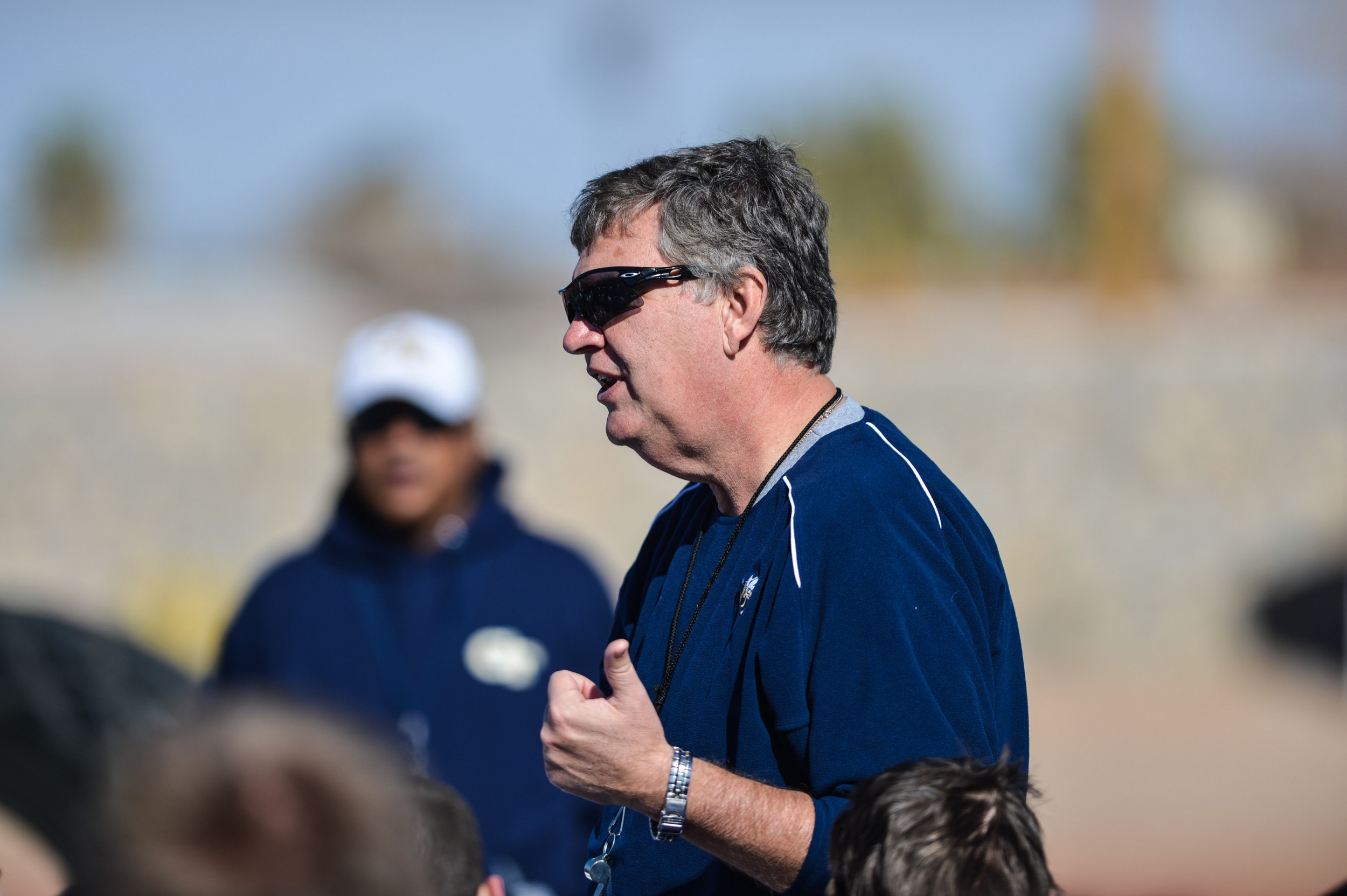 Georgia Tech held it's first practice in El Paso for the 2012 Hyundai Sun Bowl.