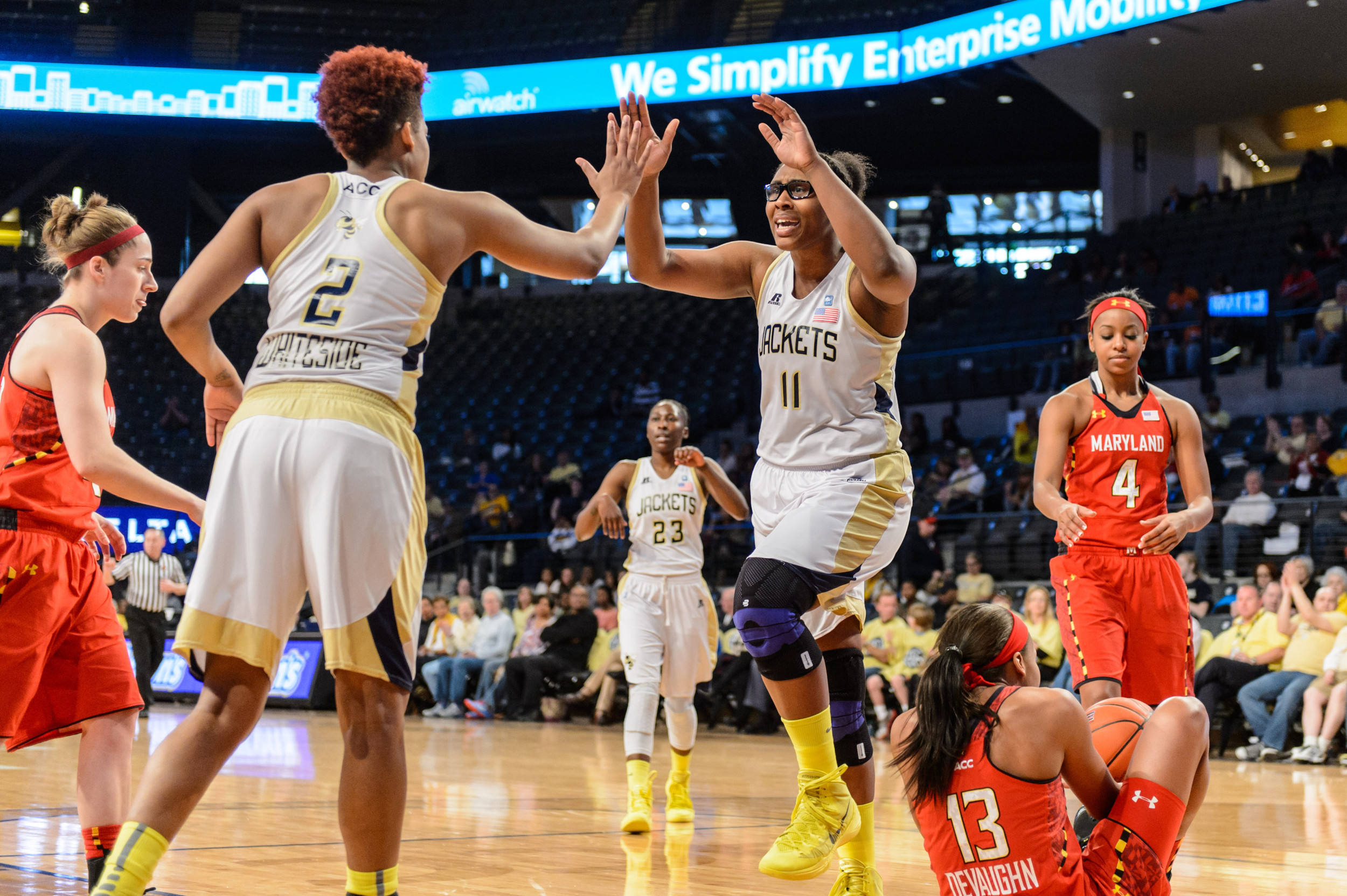 Nariah Taylor (11), Aaliyah Whiteside (2)