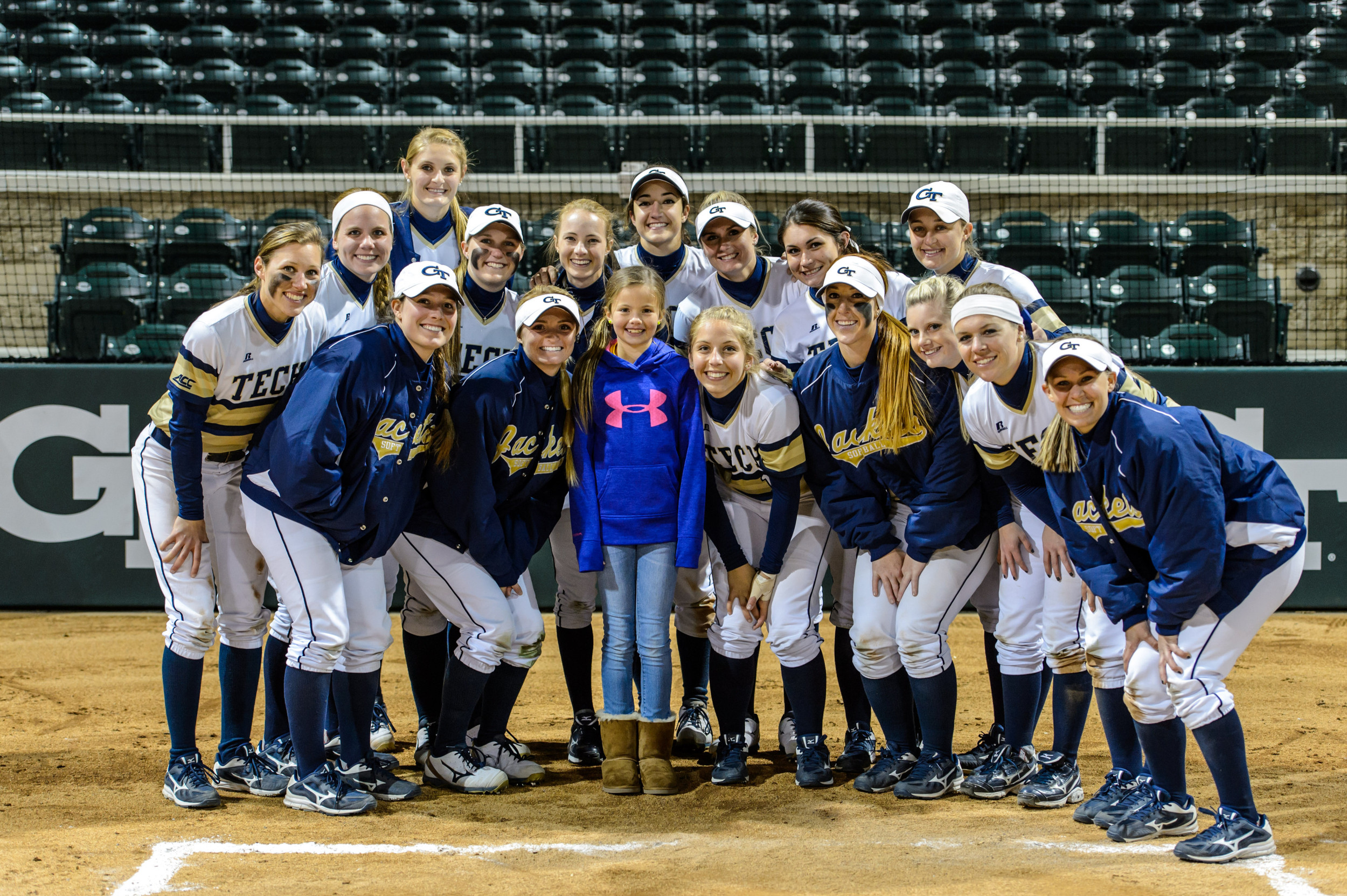 Emily Anderson (88), Malea Bell (9), Kendall Chadwick (10), Kelsey Chisholm (15), Colleen Darragh (24), Jordan Deep (12), Kaylee Ellebracht (14), Jenna Goodrich (98), Jessica Kowalewicz (13), Katie Krzus (20), Maddie Lionberger (2), Samantha Pierannunzi (52), Draven Sonnon (99), Sydney Stavro (7), Morgan Taylor (17), Courtney Ziese (27)