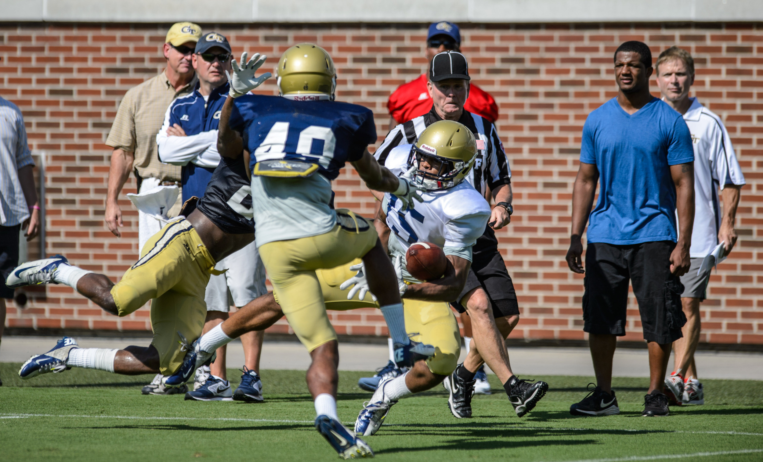 First Scrimmage of #GTCAMP13
