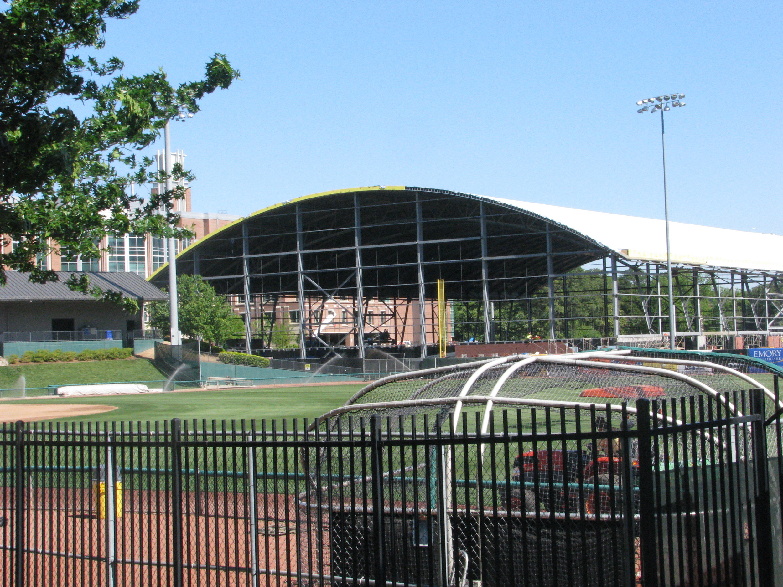 Week 17 - Photo taken on April 29, 2011 - View from outside Russ Chandler Stadium