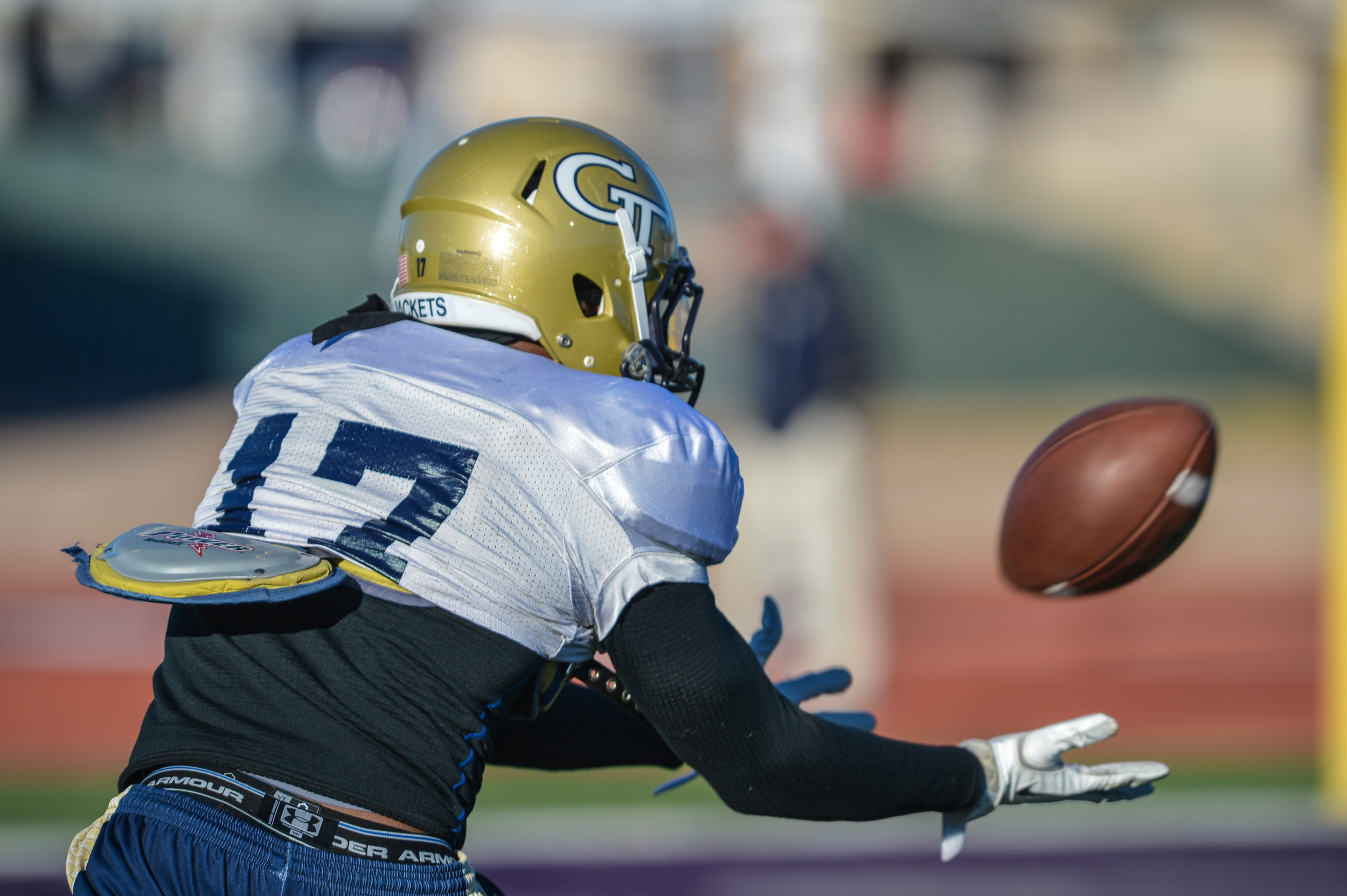 Georgia Tech held it's second practice in El Paso for the 2012 Hyundai Sun Bowl.