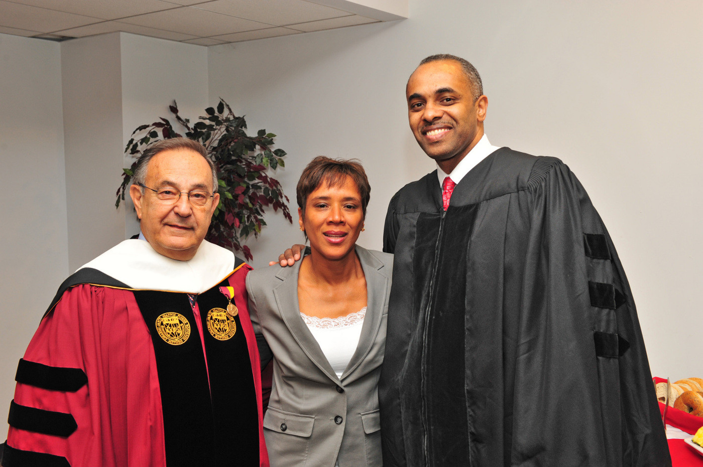 Paul Hewitt at the 2010 St. John Fisher College Commencement exercises.