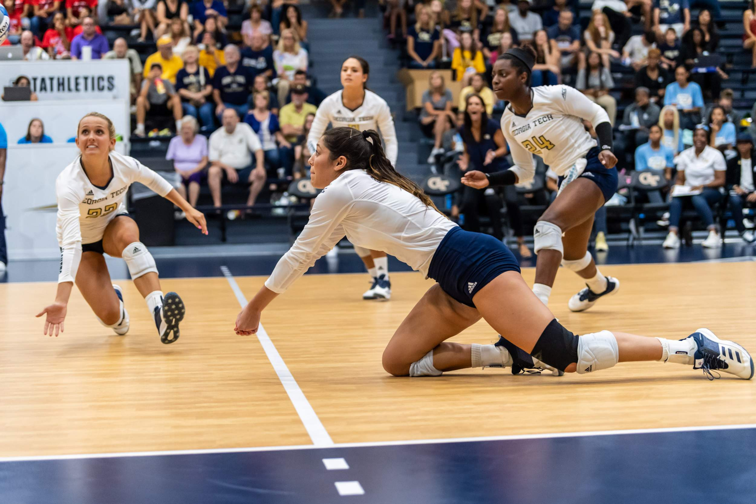 Photos Volleyball vs. Long Beach State Tech Yellow Jackets