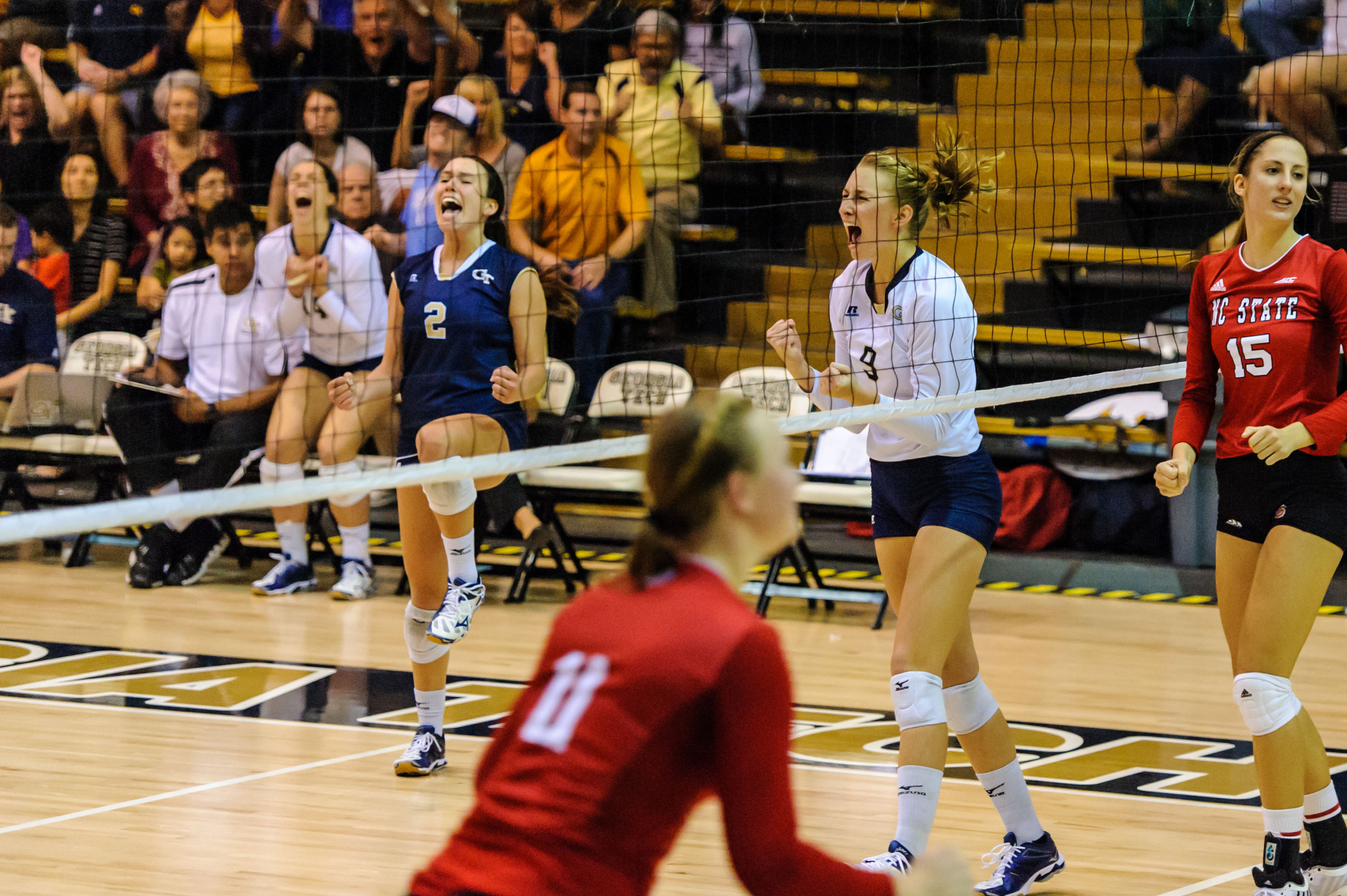 London Ackermann (2), Courtney Felinski (9)