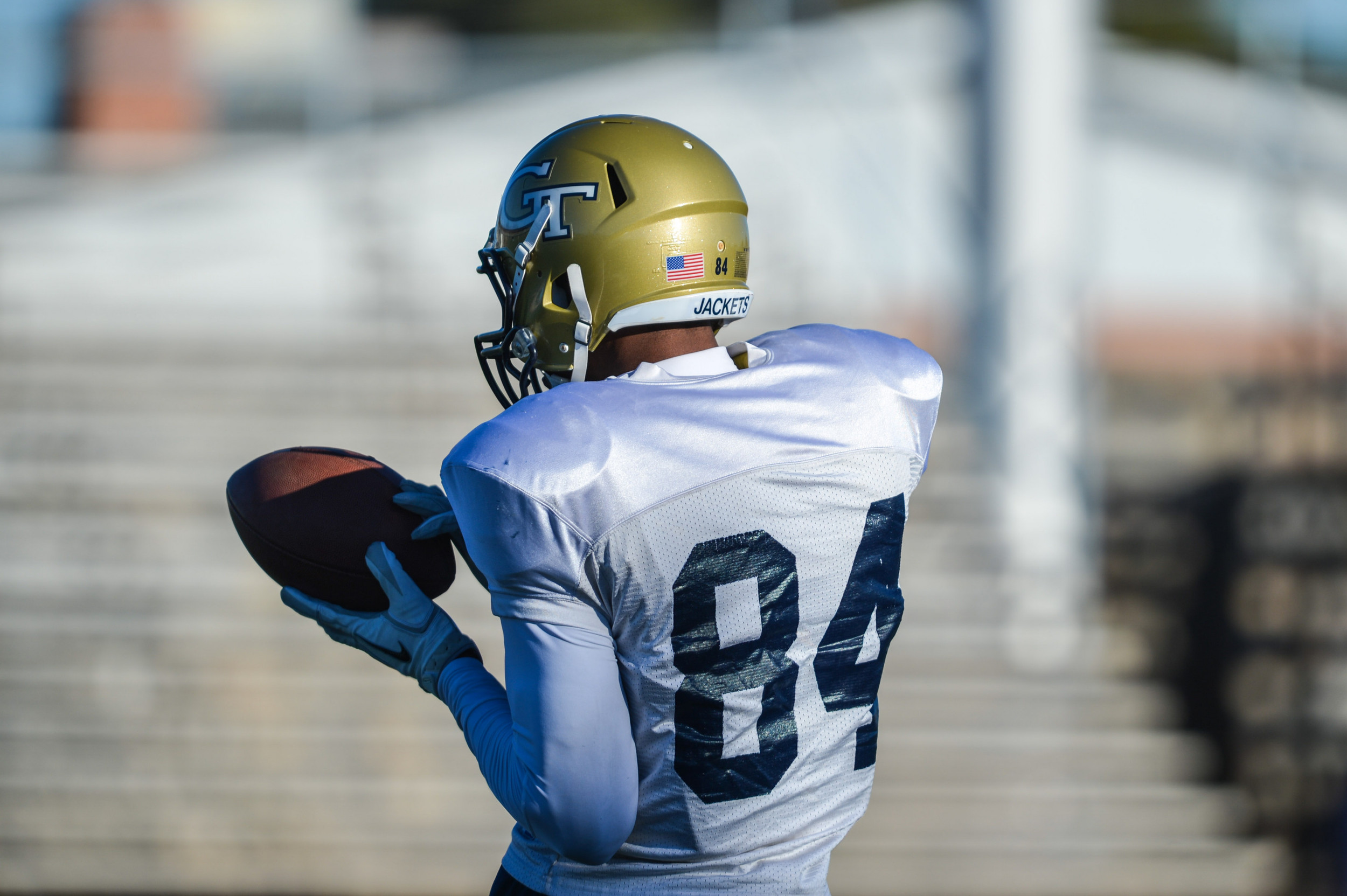 Georgia Tech held it's second practice in El Paso for the 2012 Hyundai Sun Bowl.